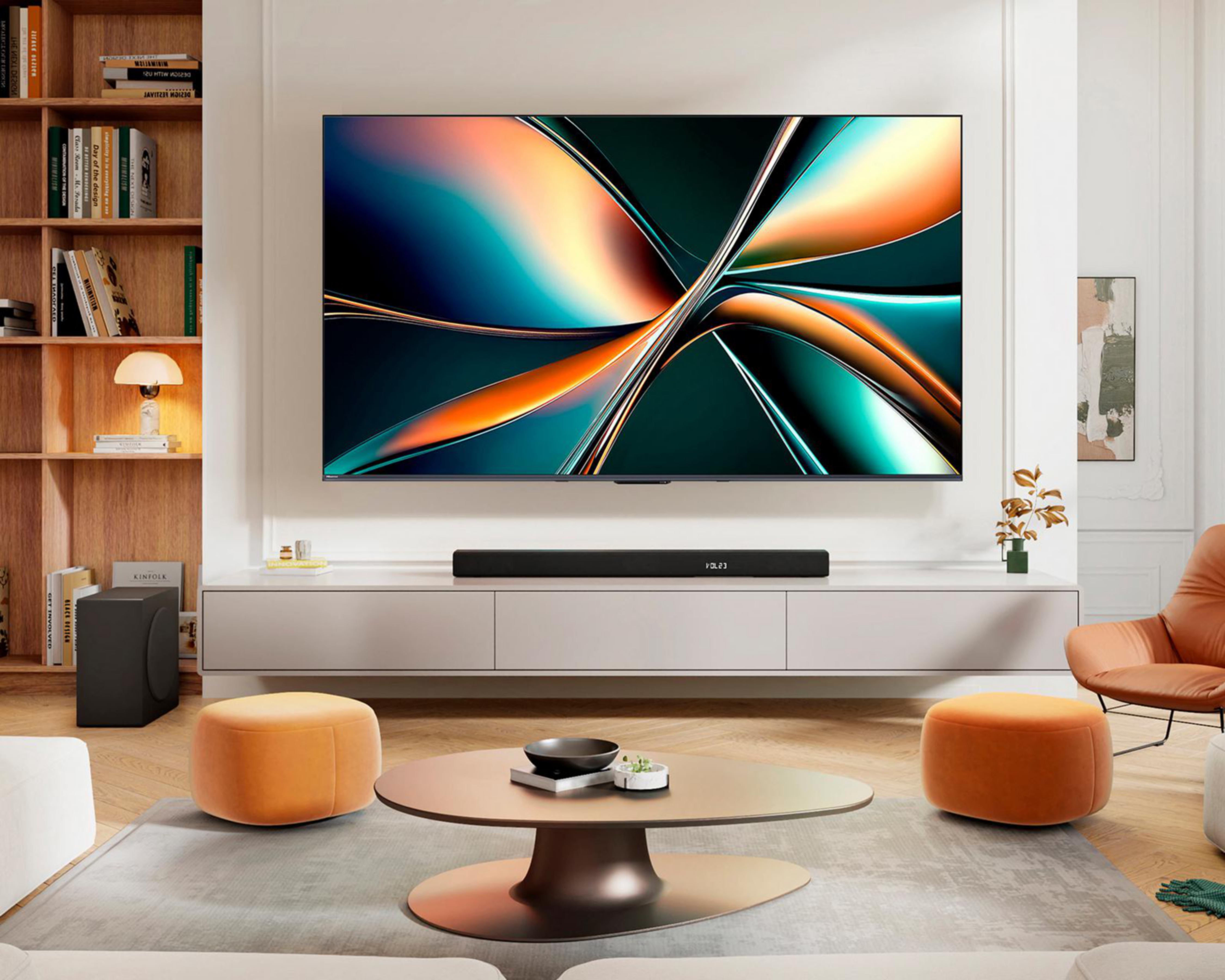 Foto 5 pulgar | Pantalla Smart TV Hisense ULED MiniLED 55 pulgadas 4K 55U7QG
