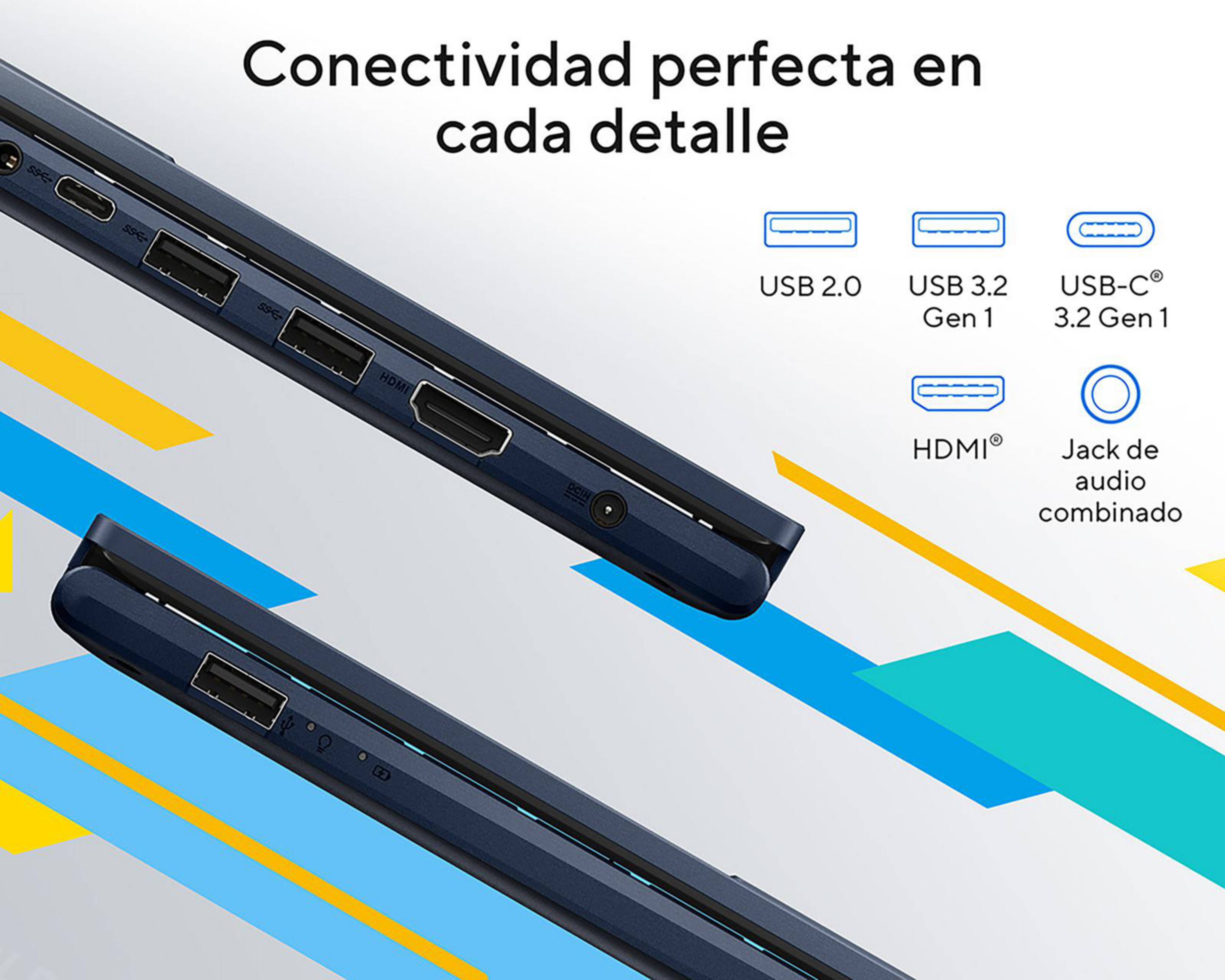 Foto 7 pulgar | Laptop Asus X1504VA-NJ2536W 15.6 Pulgadas Windows 11 Intel Core i5 16 GB RAM 512 GB SSD Negra