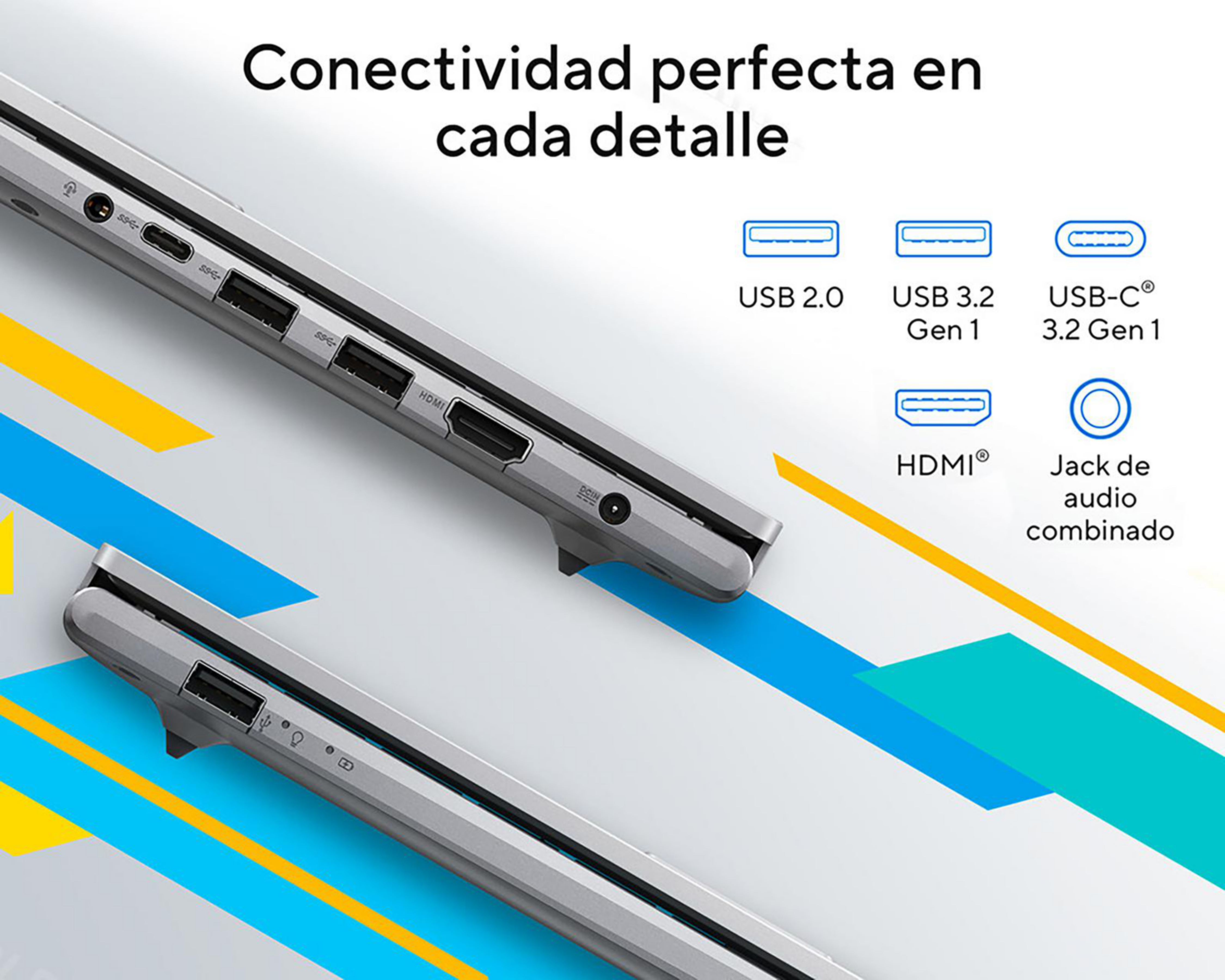Foto 8 pulgar | Laptop Asus Vivobook 14 14 Pulgadas Windows 11 Home Intel Core i5 8 GB RAM 512 SSD Plateada + Mochila y Mouse