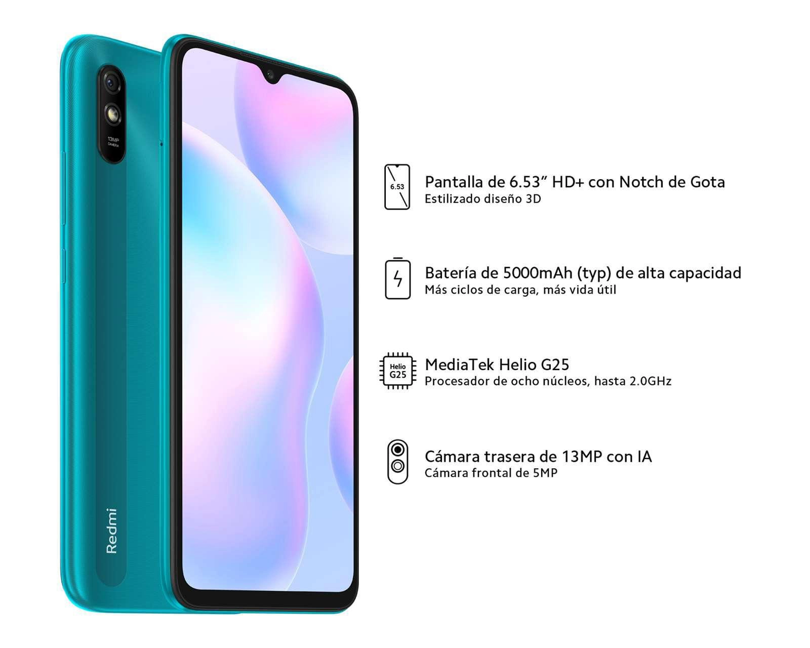 Foto 5 | Celular Xiaomi Redmi 9A 32 GB Verde