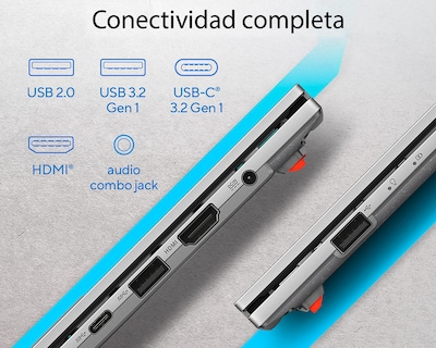 Foto 7 | Laptop Asus Vivobook Go 14 Pulgadas Windows 11 Intel Core i3 8 GB RAM 512 GB SSD Plateado