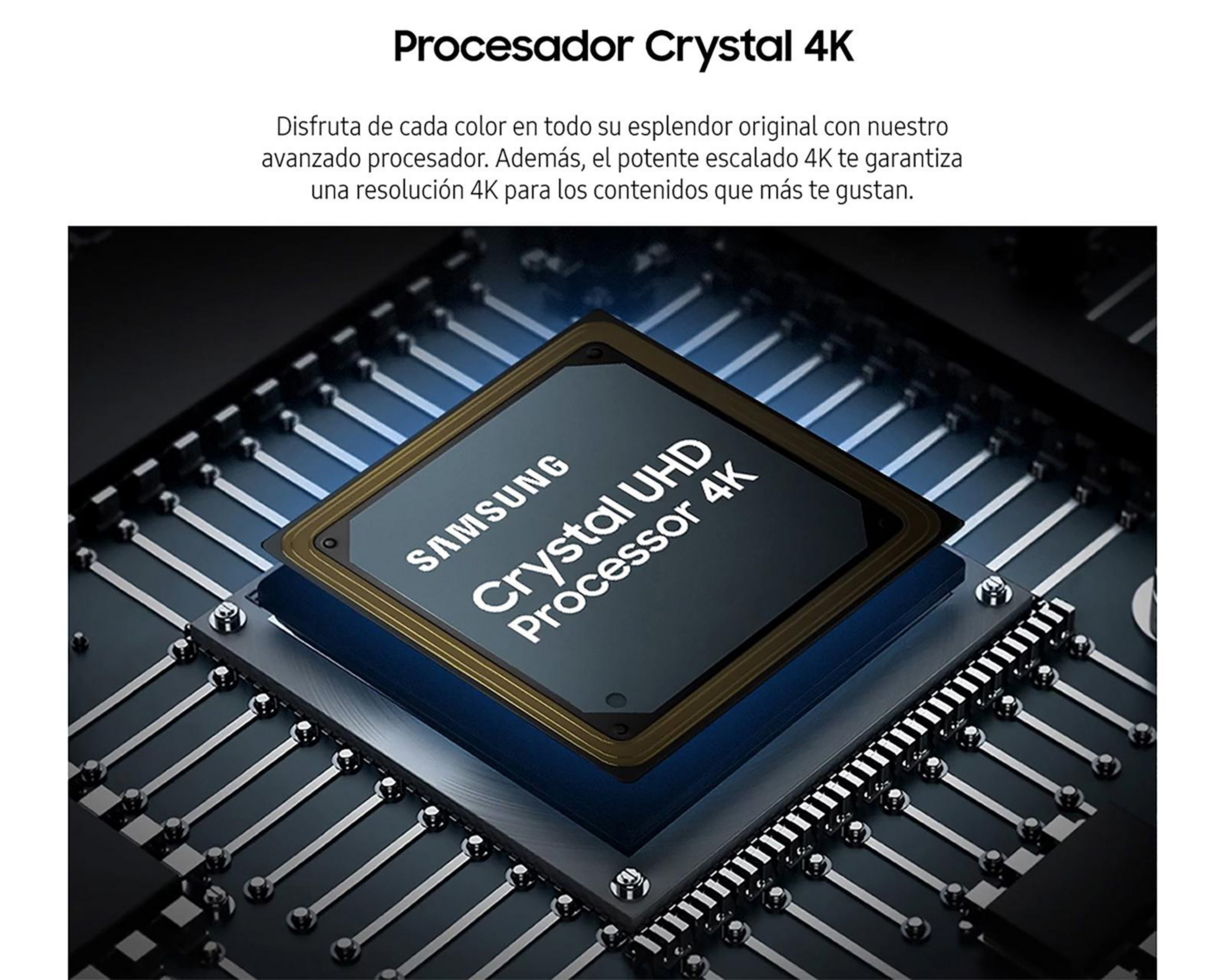 Foto 5 pulgar | Pantalla Smart TV Samsung Crystal LED 43 Pulgadas UHD 4K UN43U8000FFXZC
