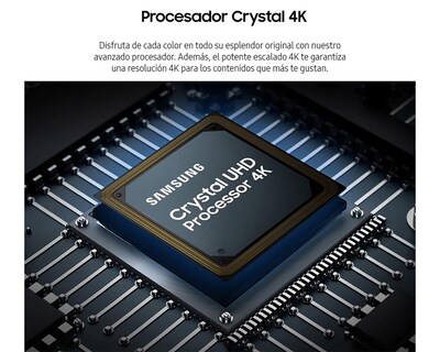 Foto 4 | Pantalla Smart TV Samsung Crystal LED 43 Pulgadas UHD 4K UN43U8000FFXZC