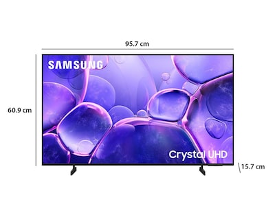Foto 8 | Pantalla Smart TV Samsung Crystal LED 43 Pulgadas UHD 4K UN43U8000FFXZC