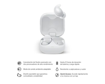 Foto 3 | Audífonos In-Ear Inalámbricos Sony LinkBuds Fit con Noise Cancelling