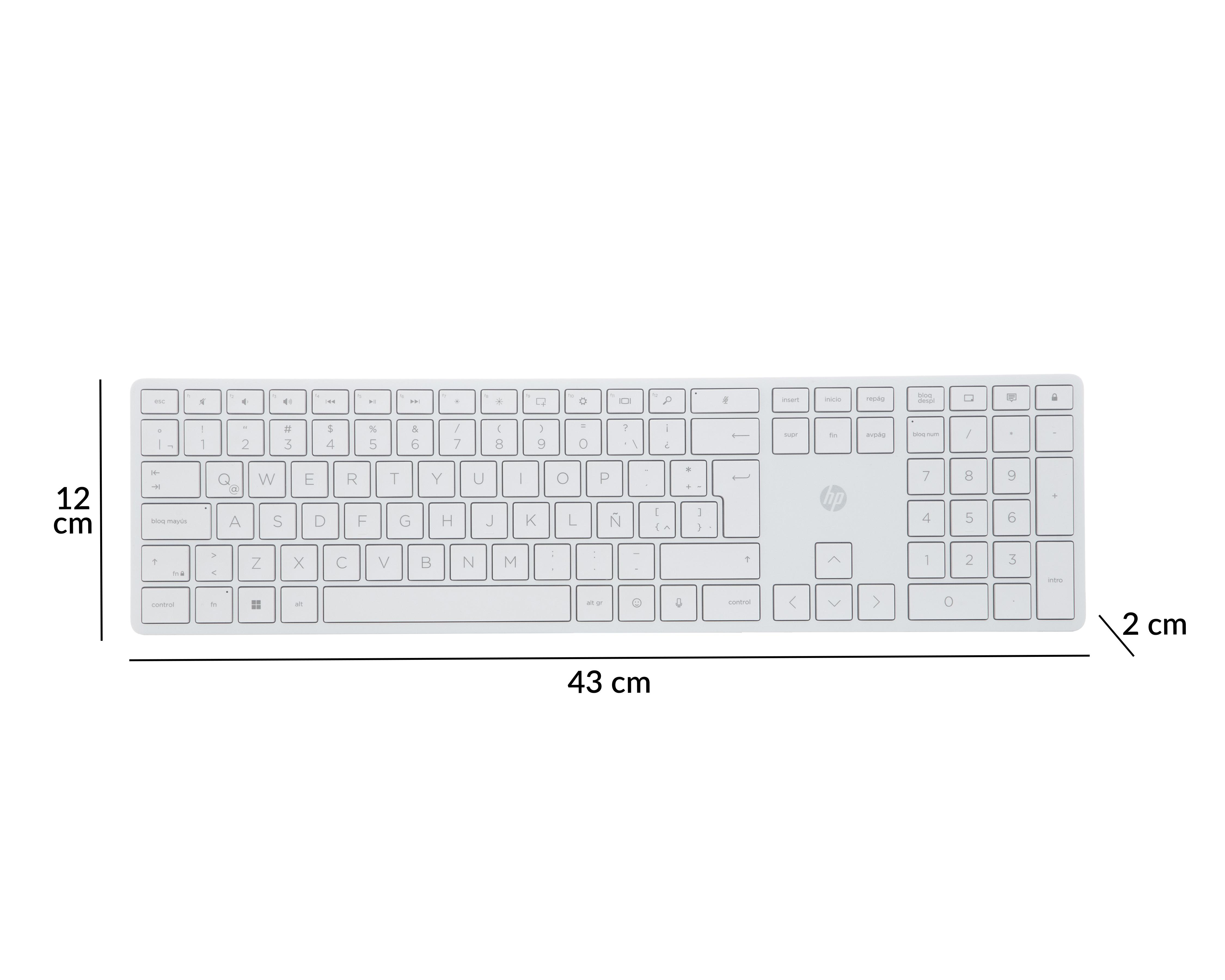 Foto 6 pulgar | Combo de Teclado y Mouse Inalámbrico HP 250