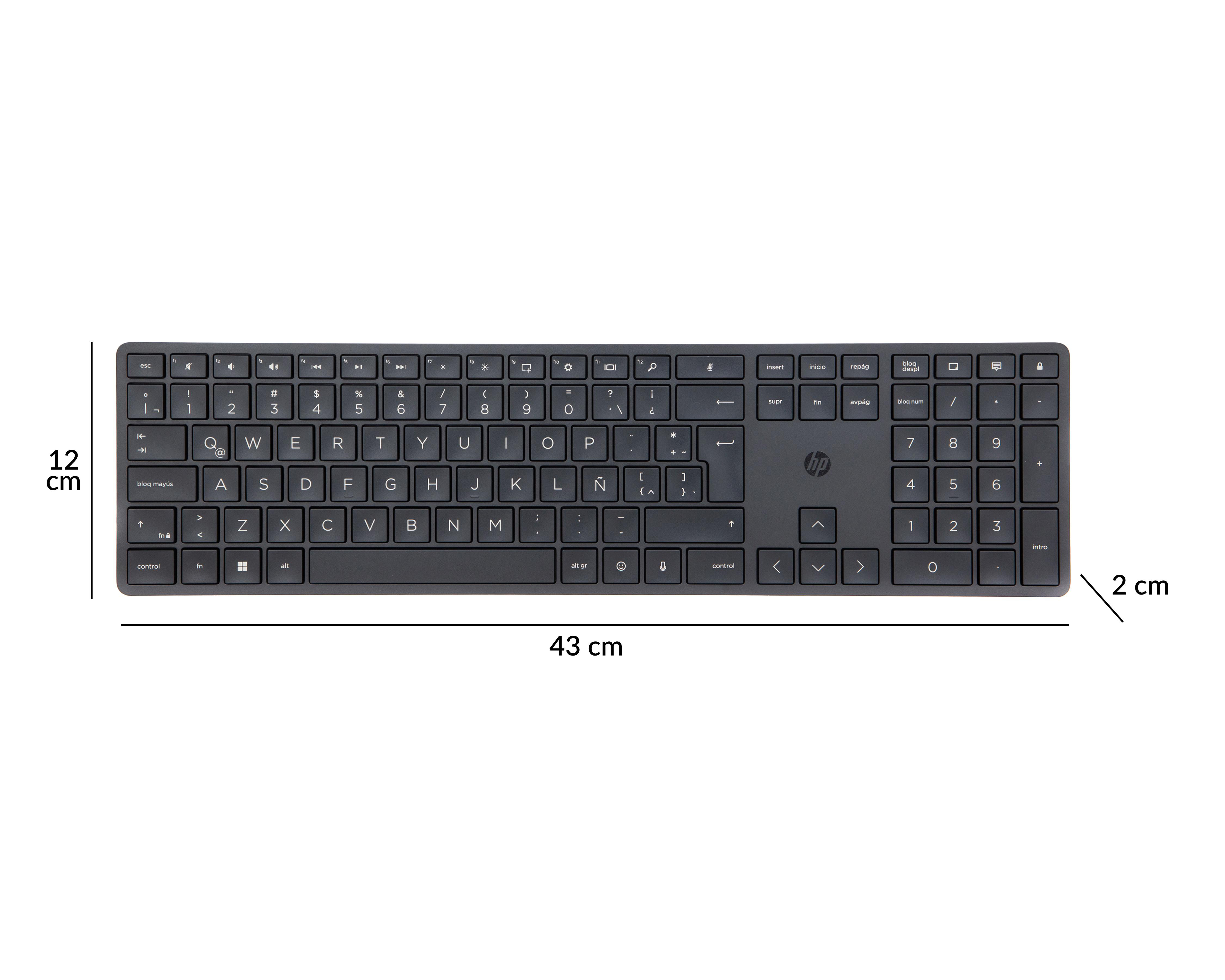 Foto 6 pulgar | Combo de Teclado y Mouse Inalámbrico HP 250