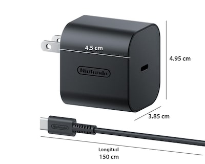 Foto 5 | Preventa Adaptador de Corriente para Nintendo Switch 2