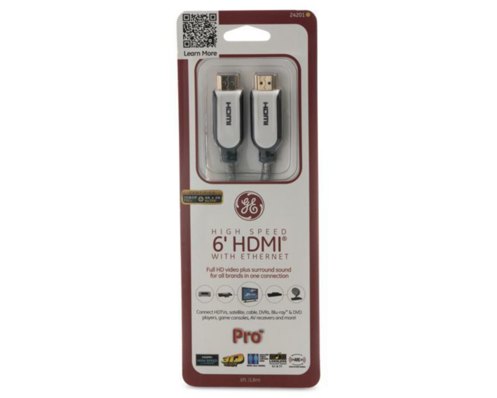 Foto 1 | Cable HDMI 1.8 metros GE