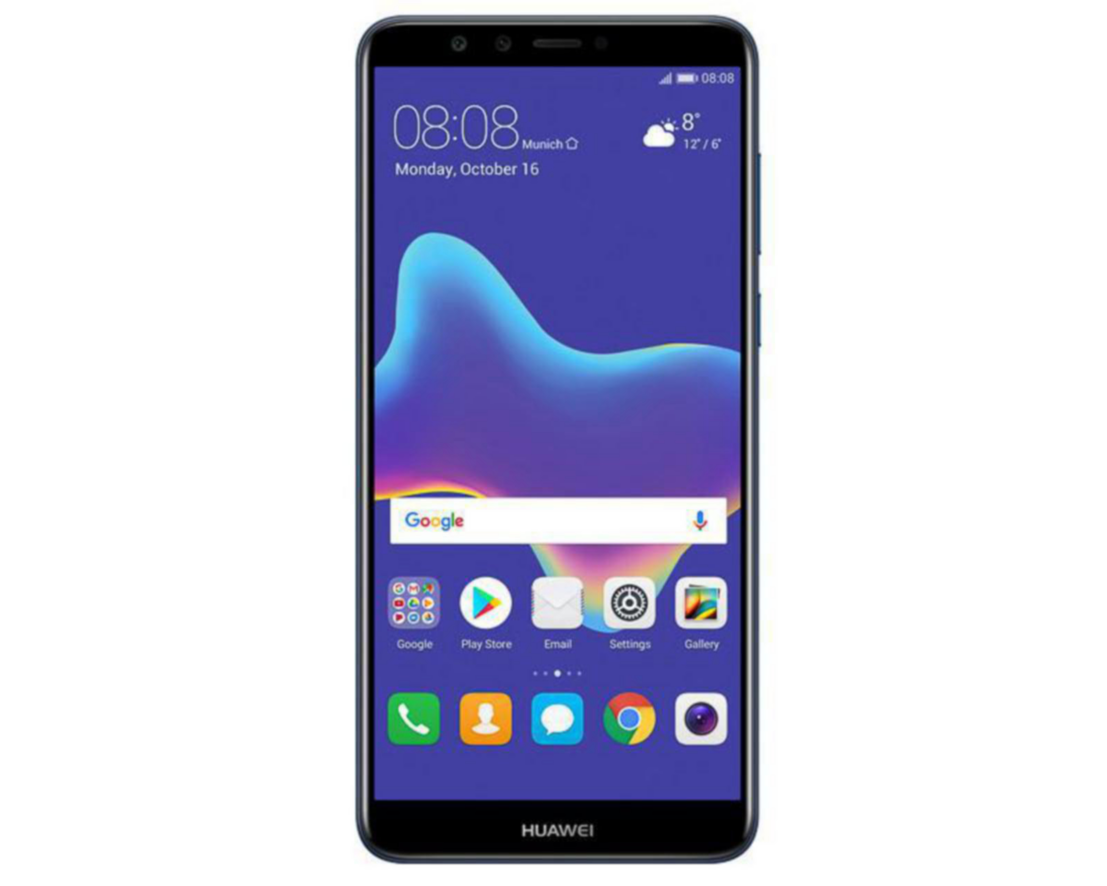 AT&T/Unefon Huawei Y9 32 GB Azul $4,999