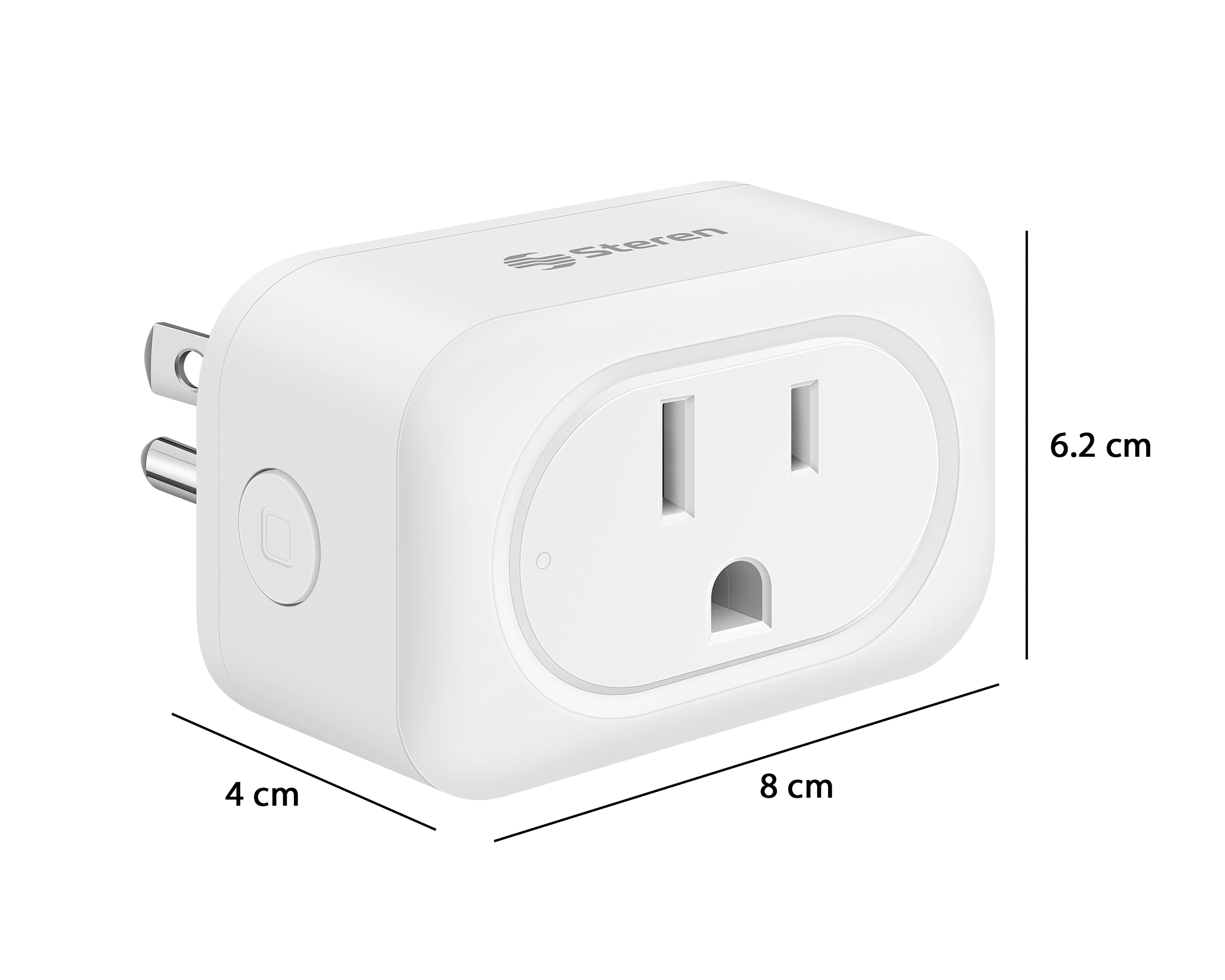 Foto 5 pulgar | Contacto Inteligente Wifi Steren SHOME-100 Compatible con Alexa y Google Assistant