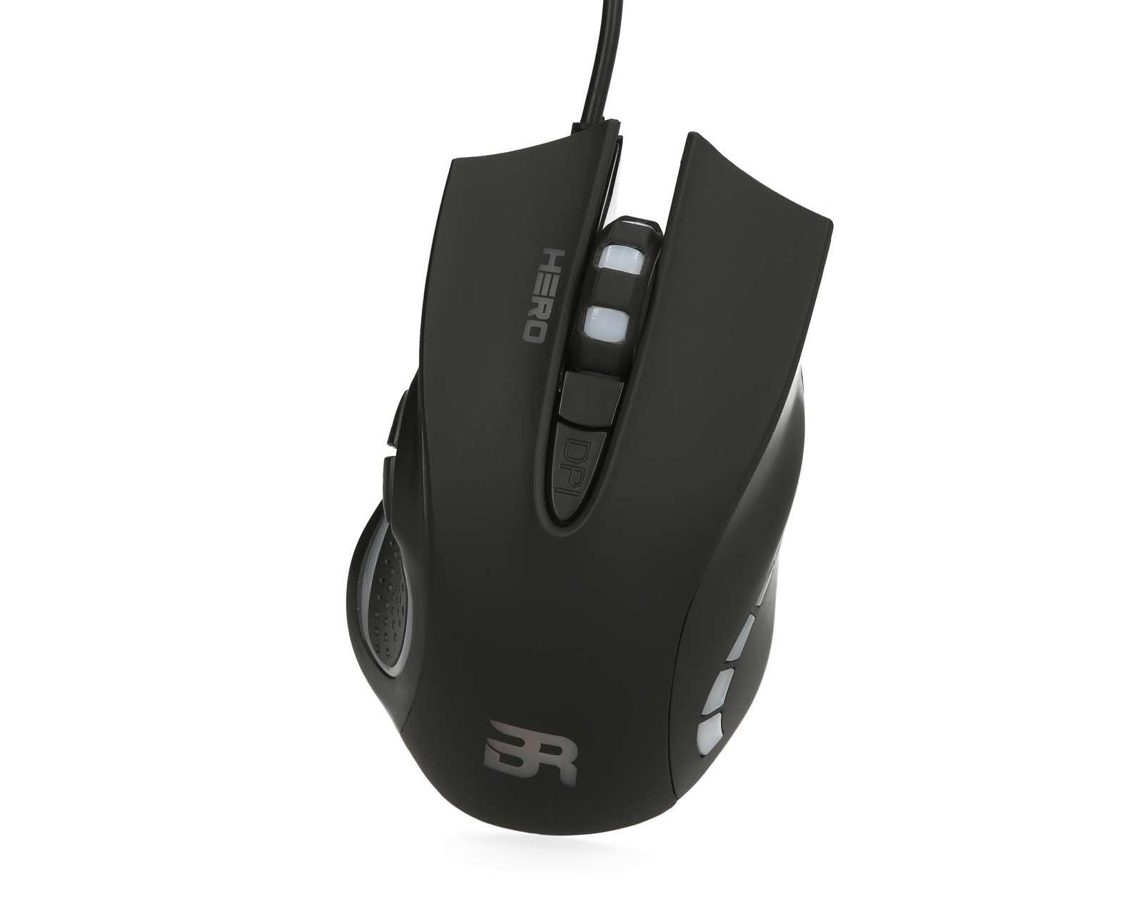 Foto 5 pulgar | Mouse Gamer Alámbrico Balam Rush BR-929684 Hero