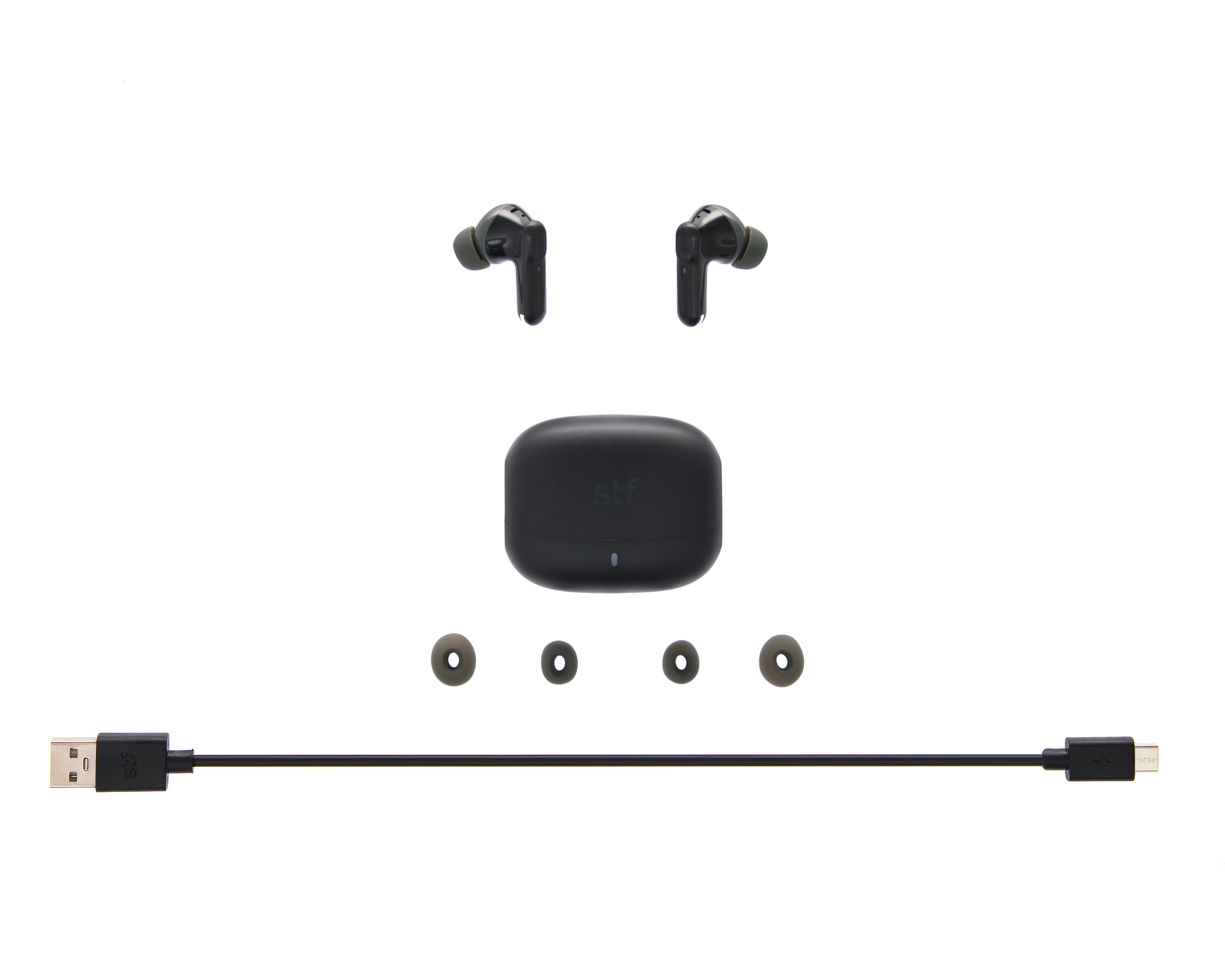 Foto 4 pulgar | Audífonos True Wirless STF Pure con Micrófono
