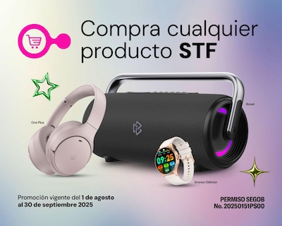 Foto 7 | Audífonos True Wireless STF Essential con Resistencia al Agua