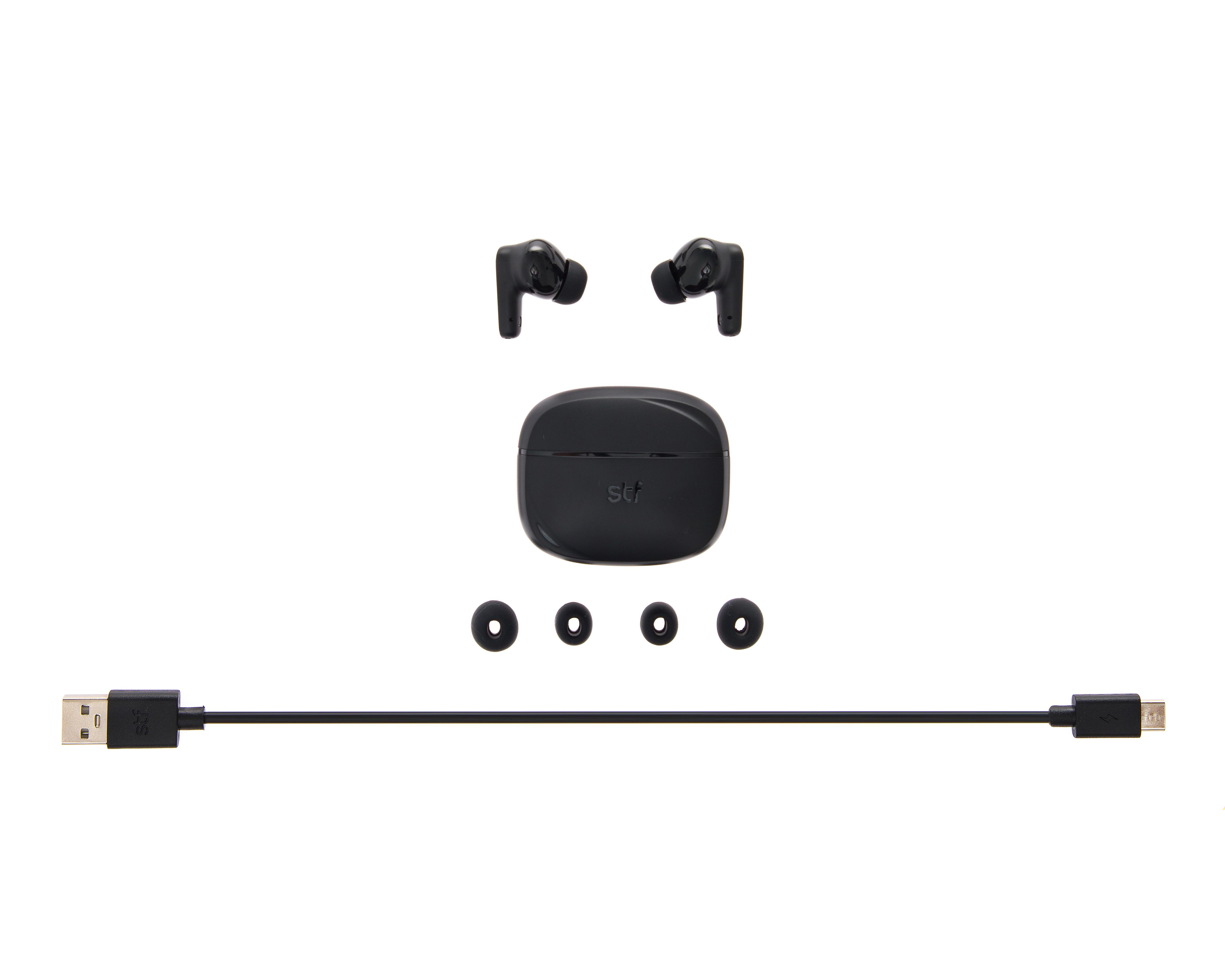 Foto 4 pulgar | Audífonos True Wireless STF One con Cancelación de Ruido