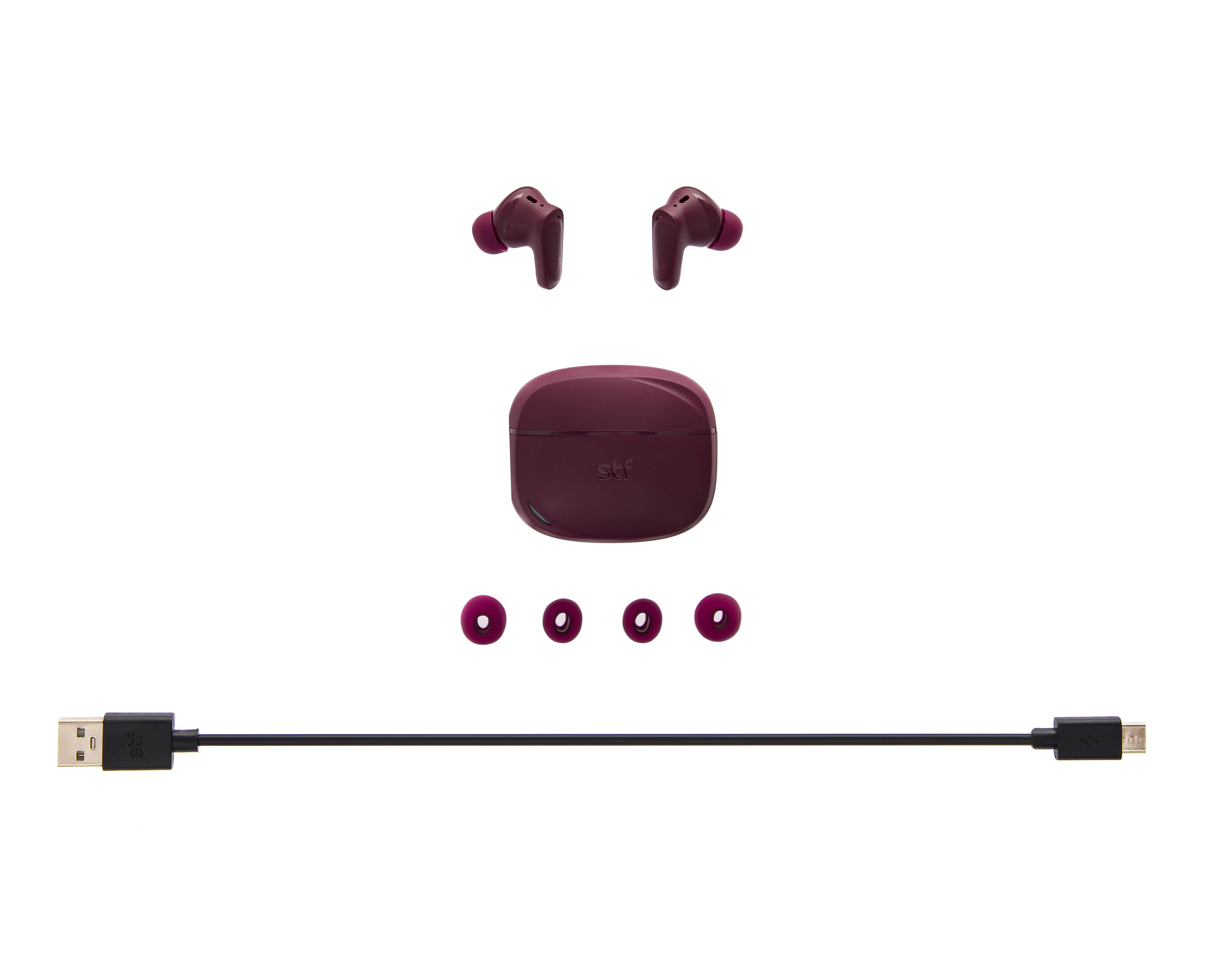 Foto 4 pulgar | Audífonos True Wireless STF ONE con Noise Cancelling
