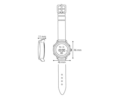 Foto 6 | Preventa Smartwatch Huawei Watch 5 46 mm Resistente al Agua Negro