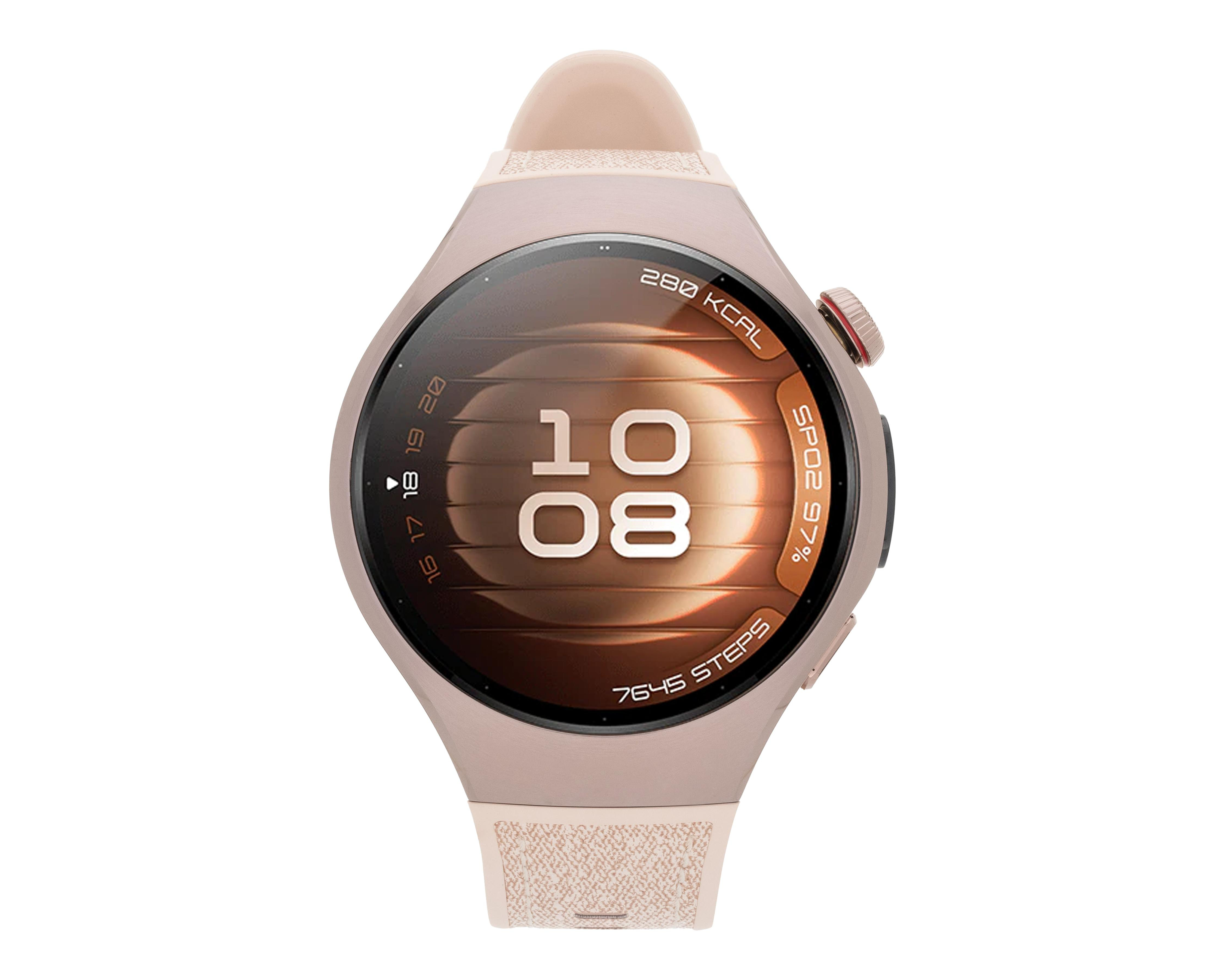 Foto 3 pulgar | Preventa Smartwatch Huawei Watch 5 42 mm con Resistencia al Agua Beige