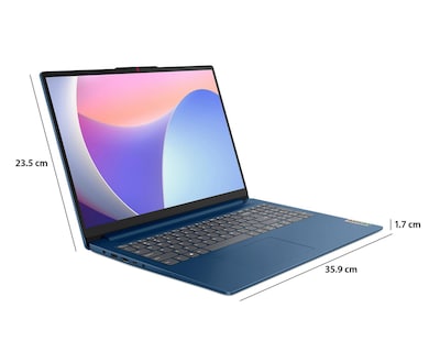 Foto 6 | Laptop Lenovo IdeaPad Slim 3 15ABR8 15.6 Pulgadas Windows 11 AMD Ryzen 7 16 GB RAM 1 TB SSD Azul
