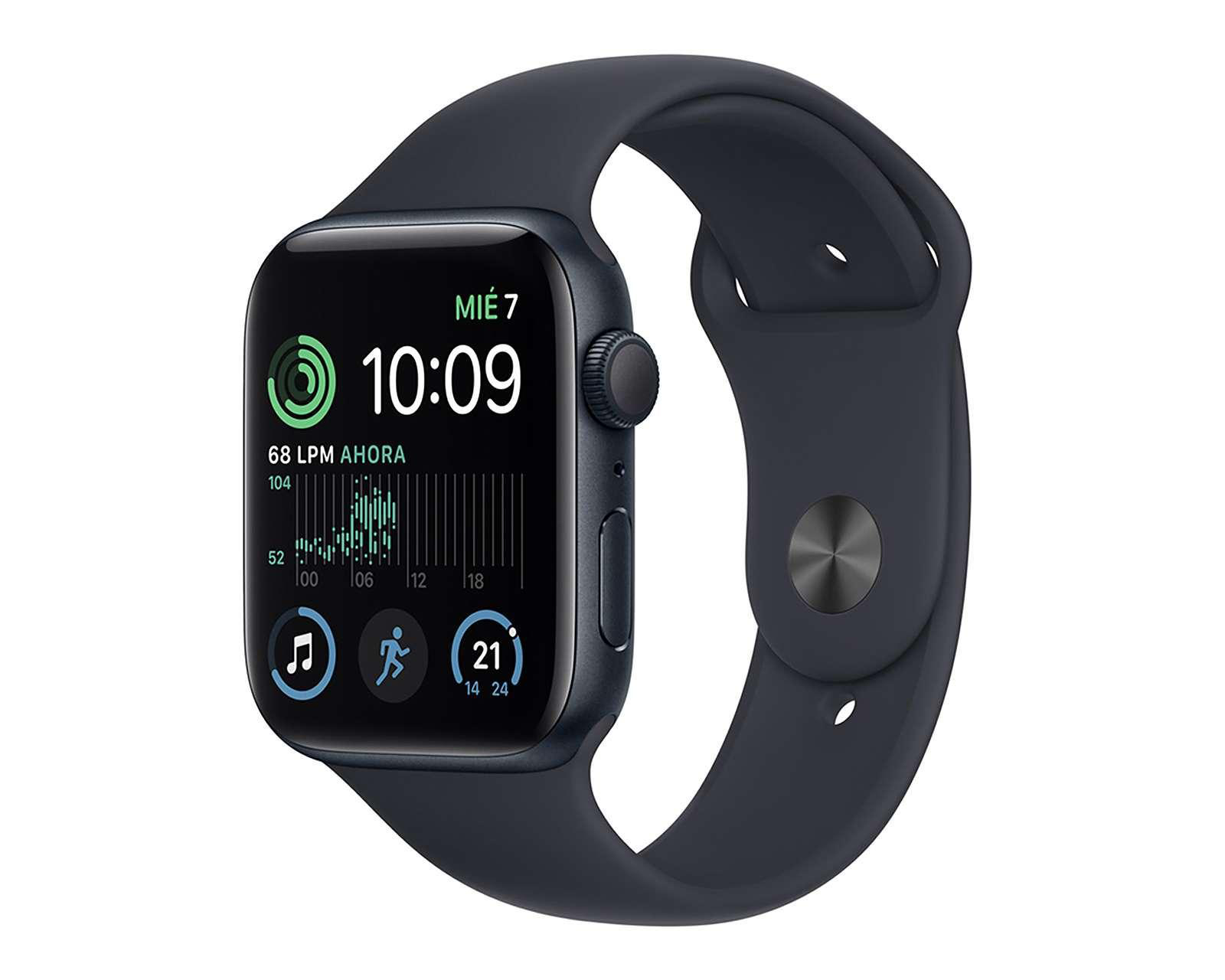 Foto 2 pulgar | Apple Watch SE 44mm GPS Medianoche