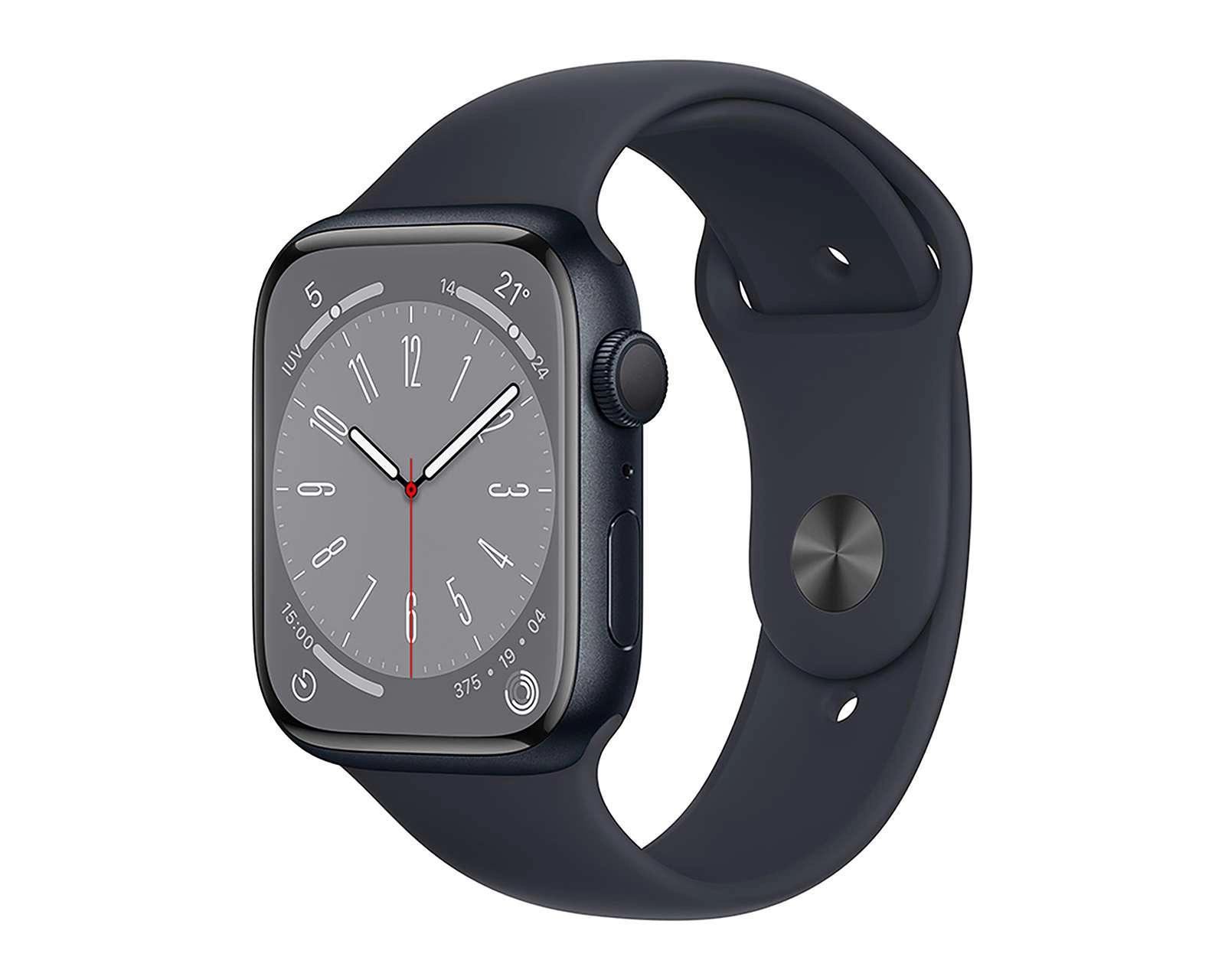 Foto 1 | Apple Watch Series 8 45 mm GPS Medianoche