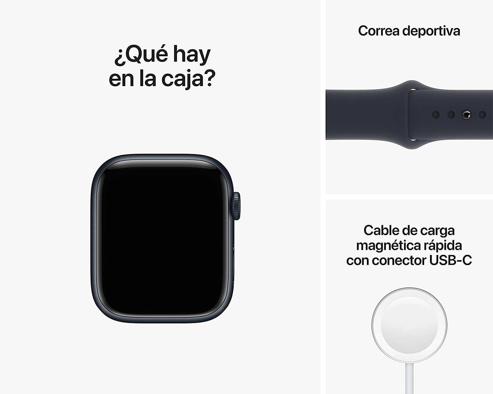 Foto 6 pulgar | Apple Watch Series 8 45 mm GPS Medianoche