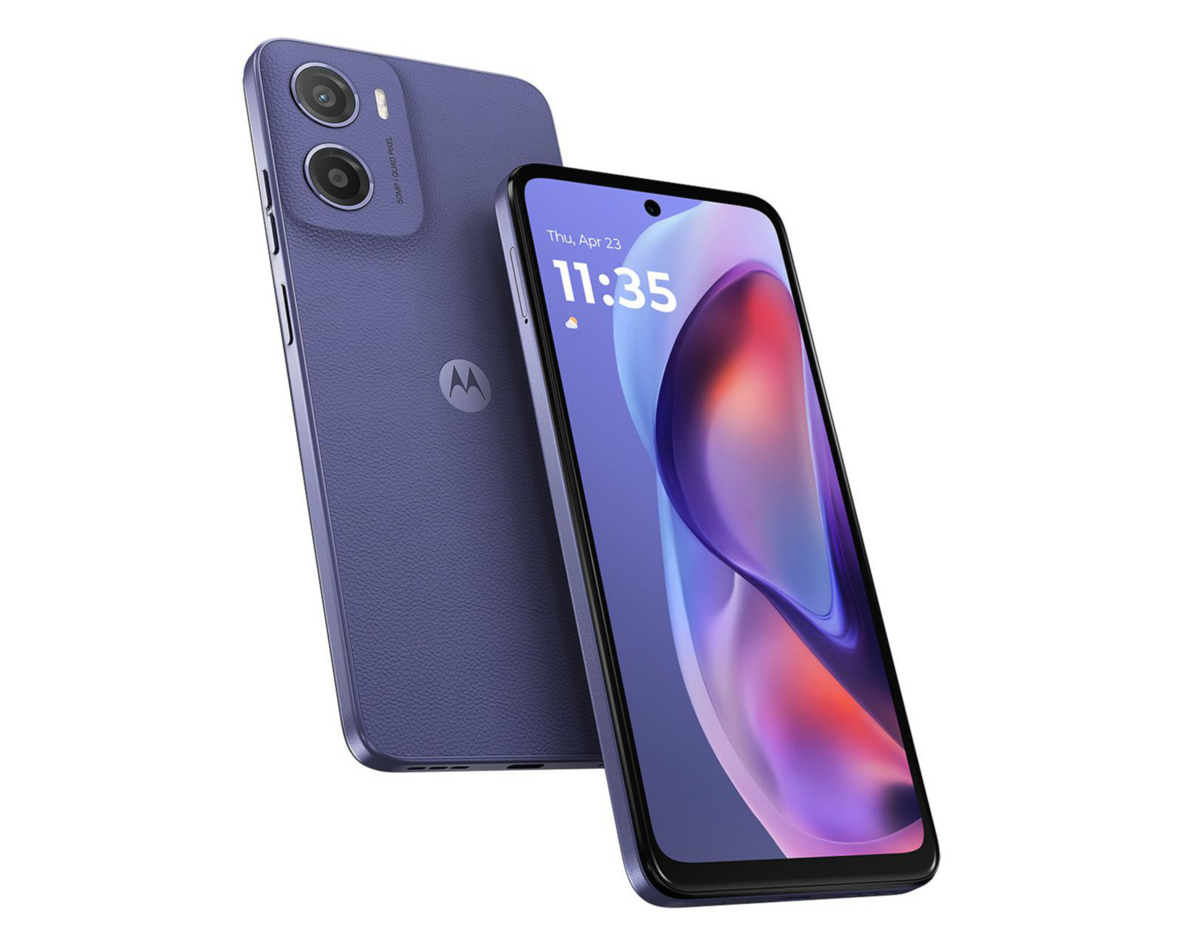 Foto 7 pulgar | Telcel Motorola Moto G05 64 GB Morado