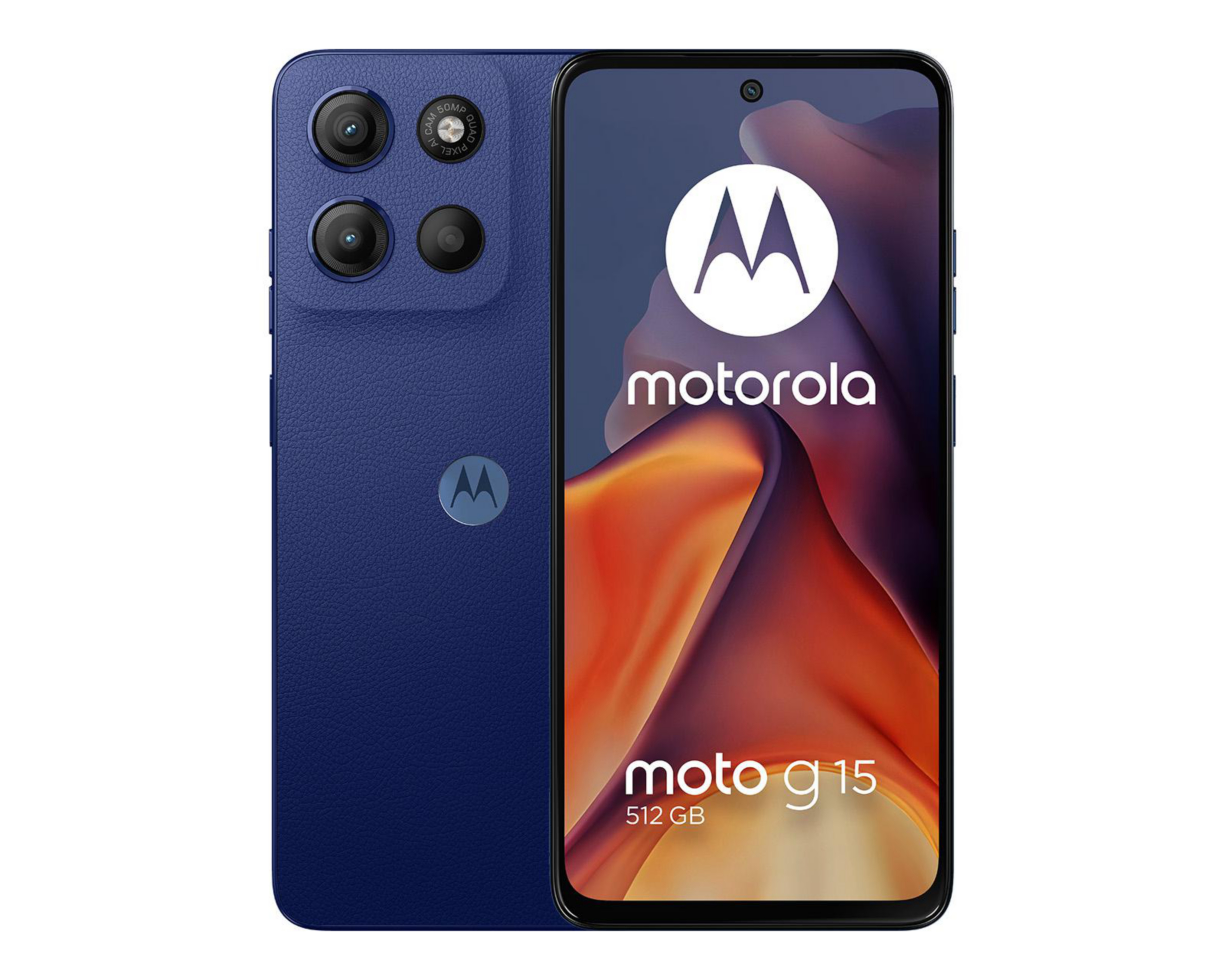 Foto 2 pulgar | Celular Motorola Moto G15 Liberado 512 GB Azul