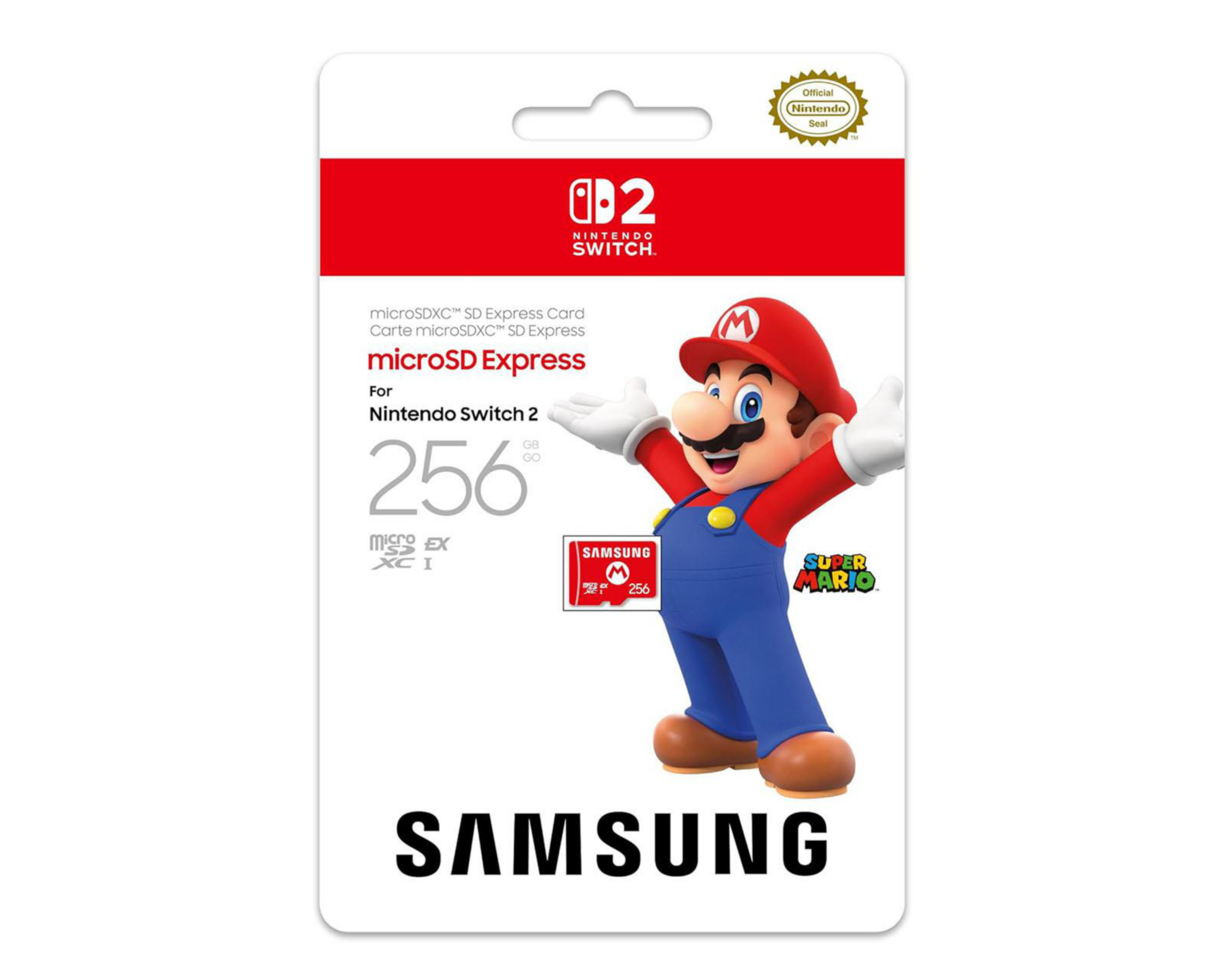 Foto 2 pulgar | Memoria MicroSD Express Samsung para Nintendo Switch 2 256 GB Clase 10