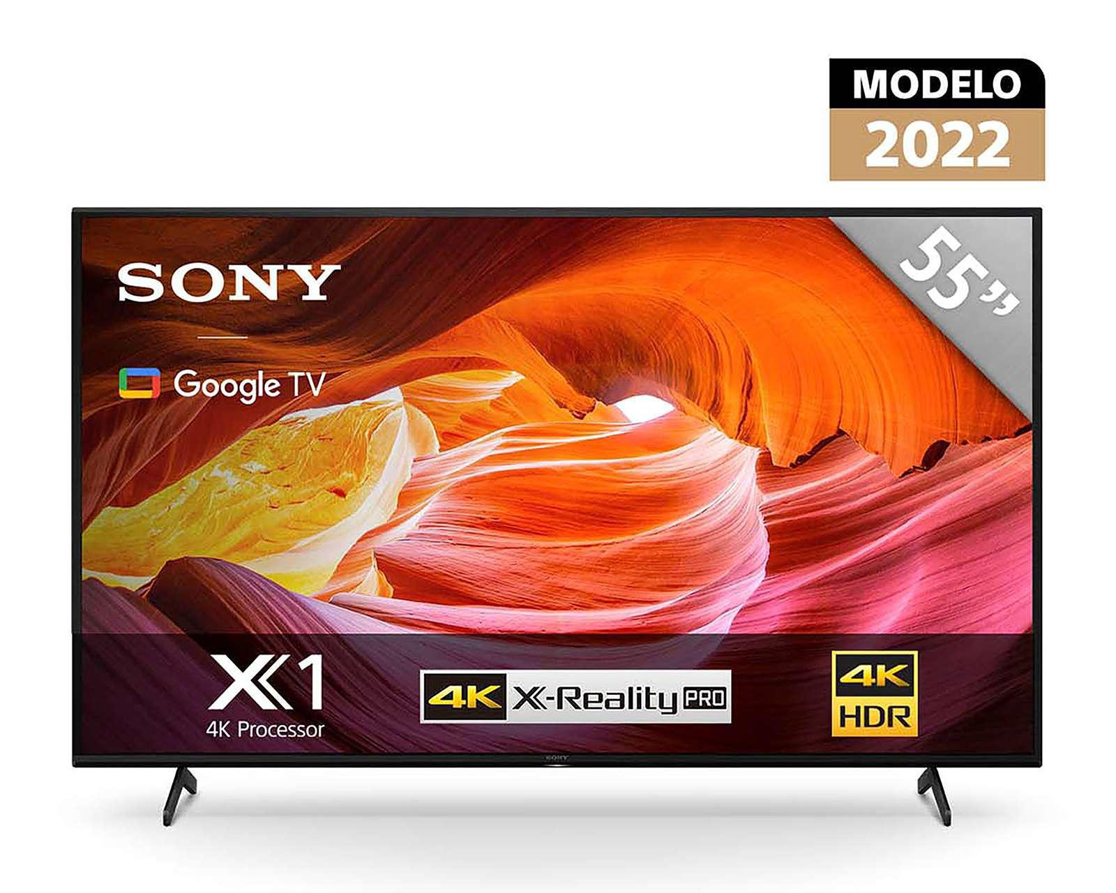 Pantalla Sony 55" Ultra HD 4K Smart TV KD-55X75K