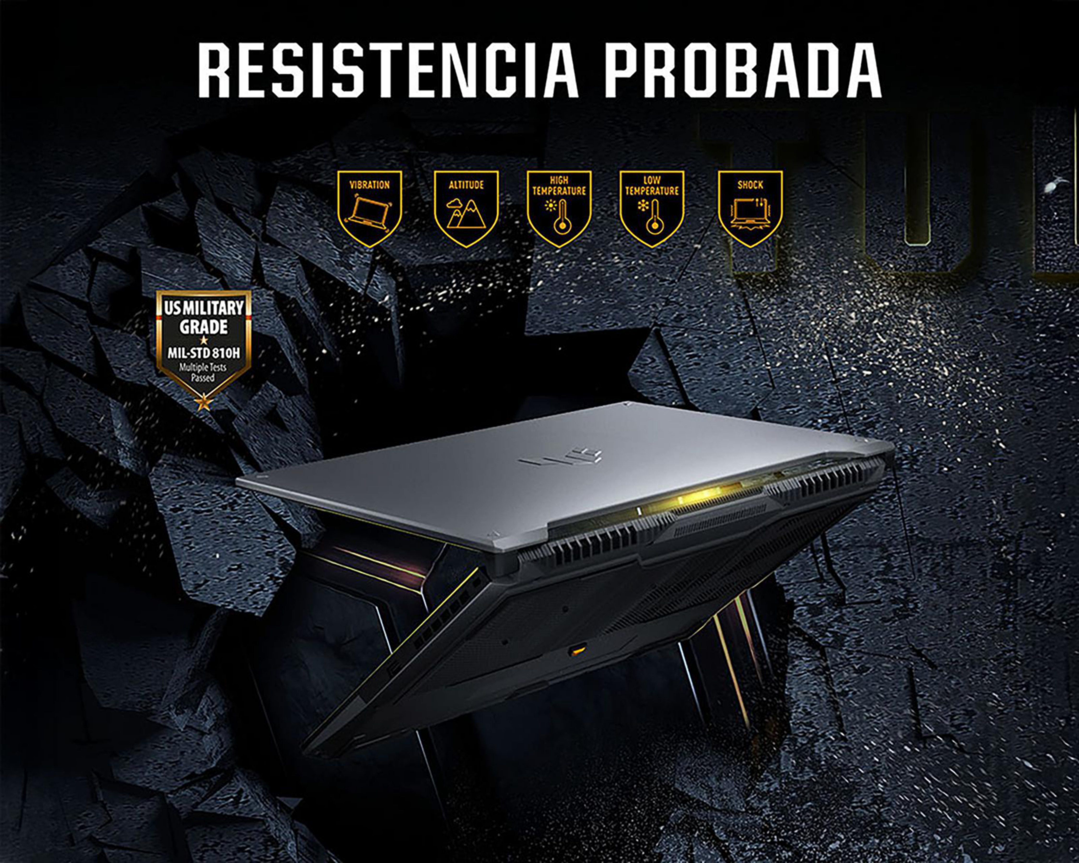 Foto 6 pulgar | Laptop Gamer Asus TUF 16 Pulgadas Windows 11 Intel Core i7 NVIDIA RTX 4050 16 GB RAM 512 GB SSD Gris