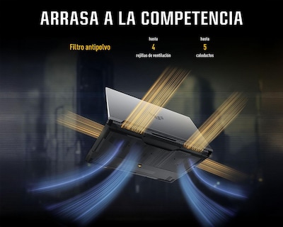 Foto 8 | Laptop Gamer Asus TUF 16 Pulgadas Windows 11 Intel Core i7 NVIDIA RTX 4050 16 GB RAM 512 GB SSD Gris