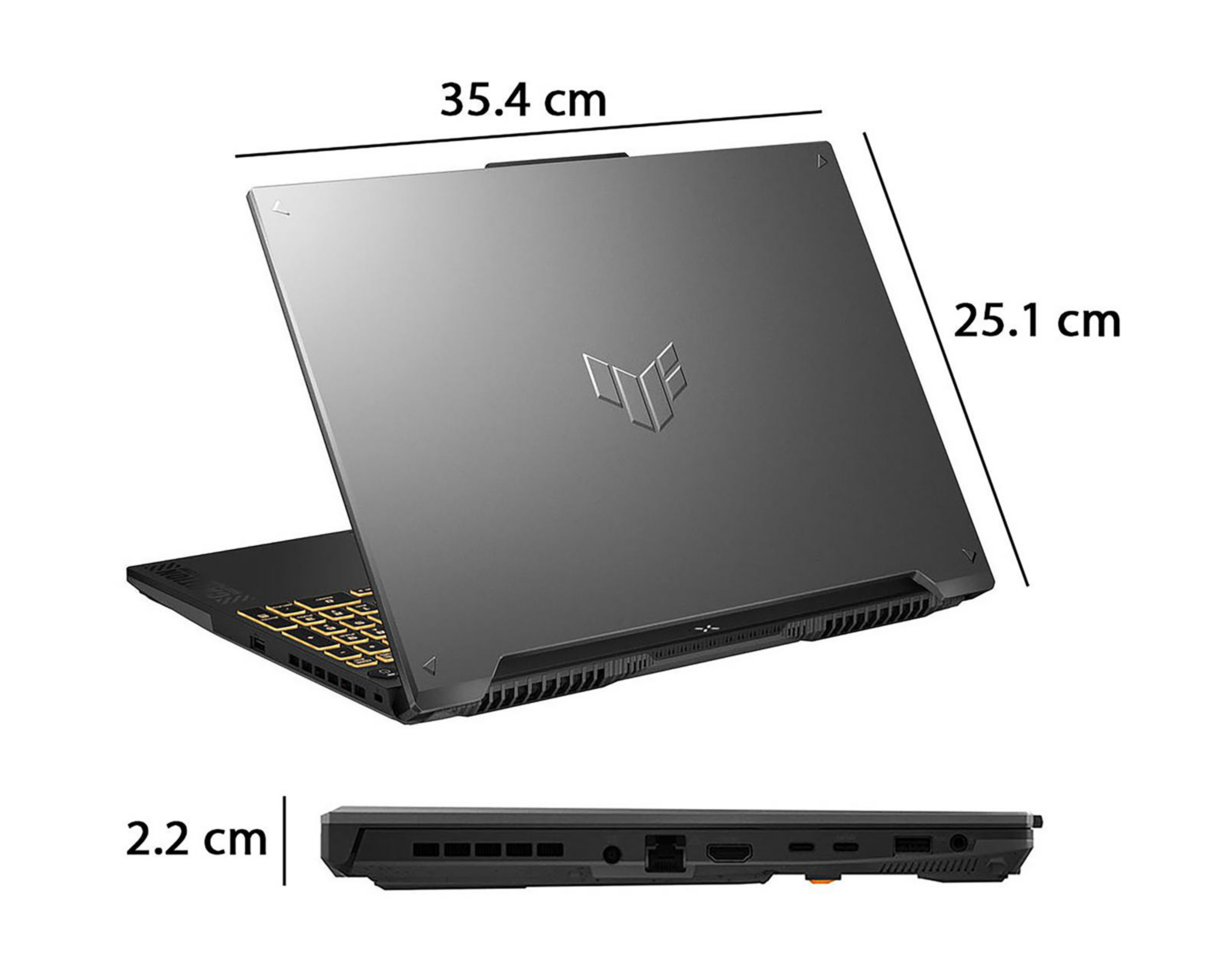 Foto 11 pulgar | Laptop Gamer Asus FX607VJ-RL023W 16 Pulgadas Windows 11 Intel Core 5 NVIDIA RTX 3050 16 GB RAM 1 TB SSD Negra