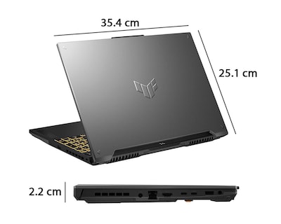Foto 10 | Laptop Gamer Asus FX607VJ-RL023W 16 Pulgadas Windows 11 Intel Core 5 NVIDIA RTX 3050 16 GB RAM 1 TB SSD Negra