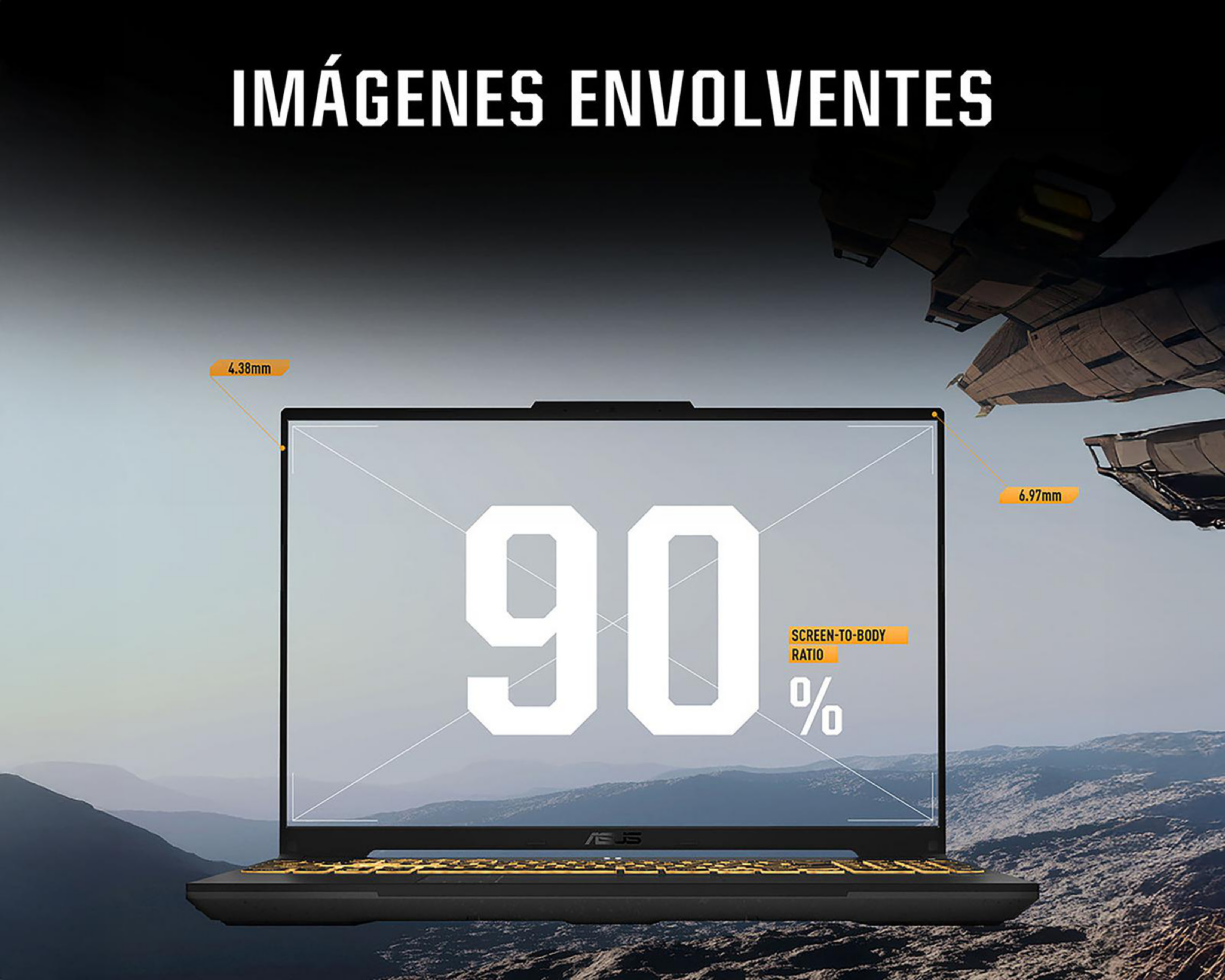 Foto 6 pulgar | Laptop Gamer Asus FX607VJ-RL023W 16 Pulgadas Windows 11 Intel Core 5 NVIDIA RTX 3050 16 GB RAM 1 TB SSD Negra