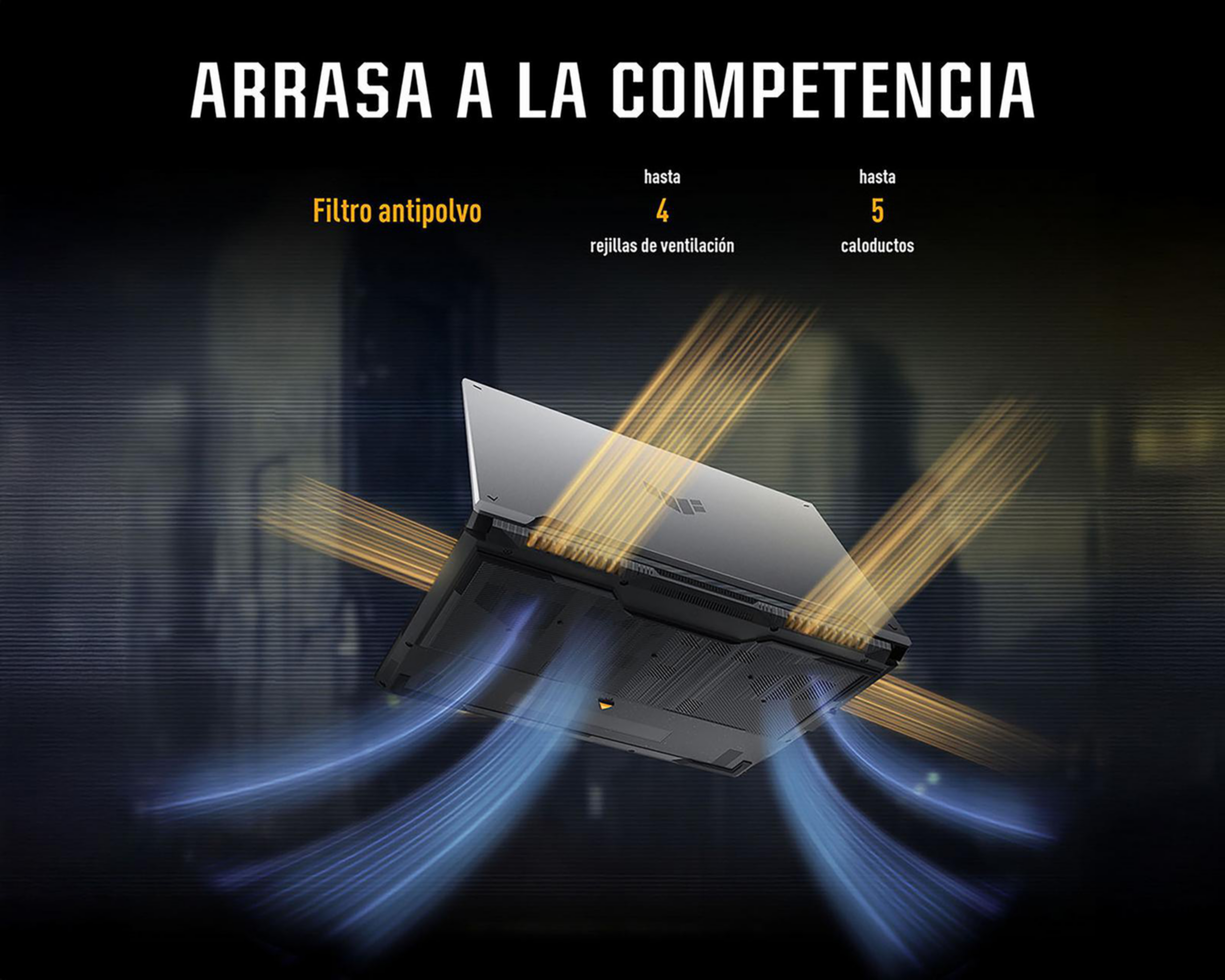 Foto 7 pulgar | Laptop Gamer Asus FX607VJ-RL023W 16 Pulgadas Windows 11 Intel Core 5 NVIDIA RTX 3050 16 GB RAM 1 TB SSD Negra