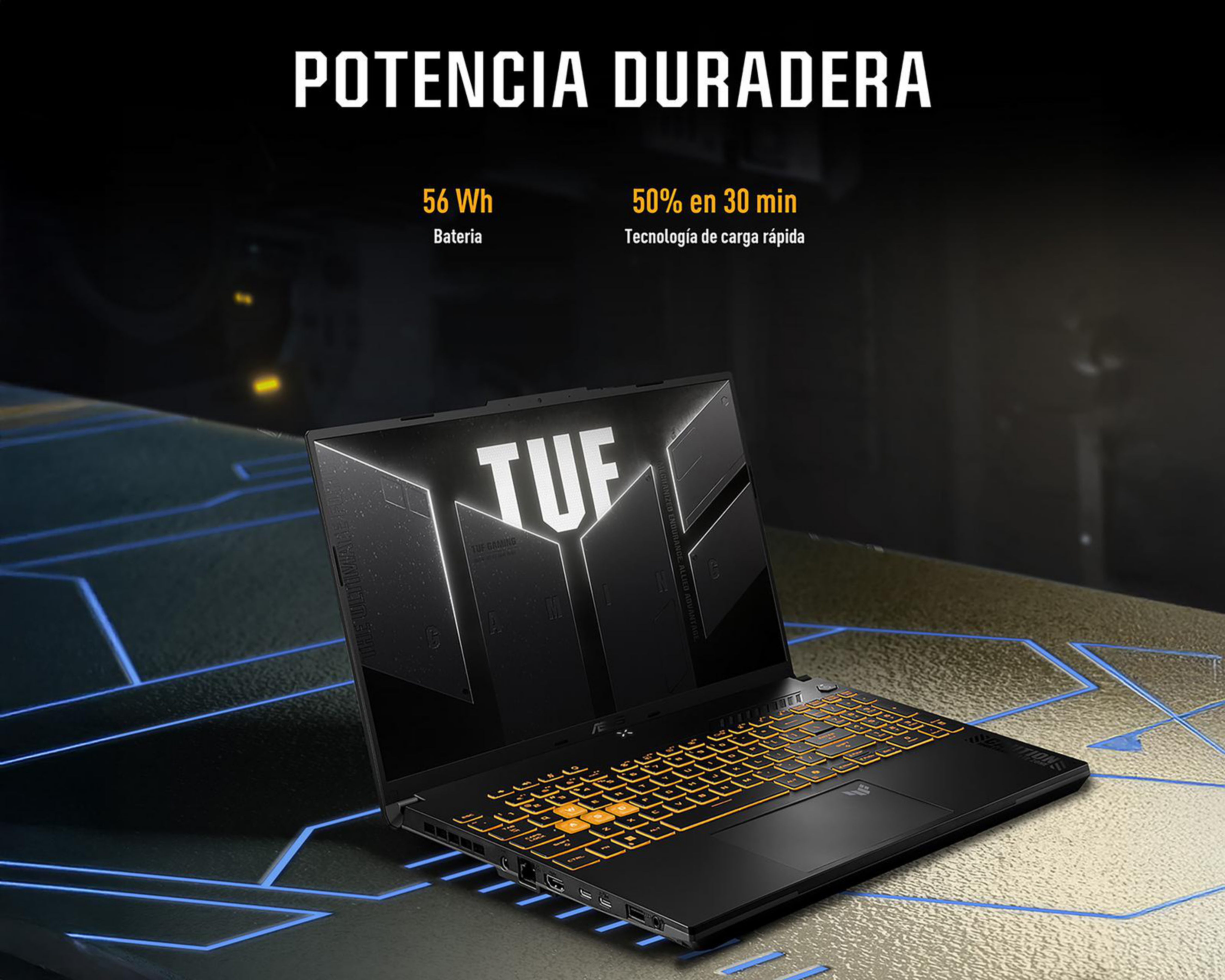 Foto 8 pulgar | Laptop Gamer Asus FX607VJ-RL023W 16 Pulgadas Windows 11 Intel Core 5 NVIDIA RTX 3050 16 GB RAM 1 TB SSD Negra
