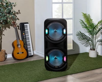 Foto 5 | Bocina Bluetooth Portátil EVL con Luces 40 W