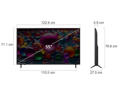 Foto 10 | Pantalla Smart TV LG LED 55 Pulgadas UHD 55UA7500