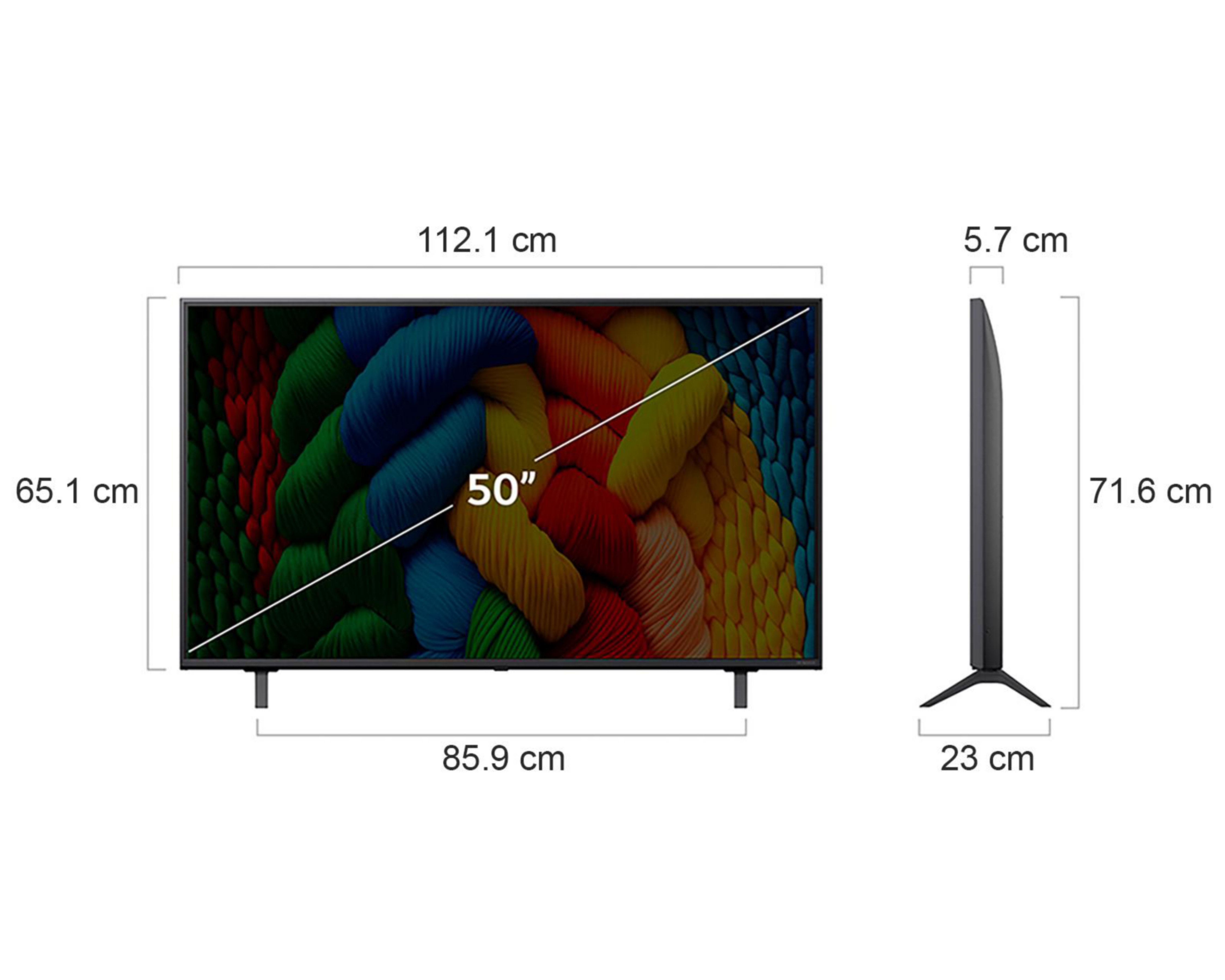 Foto 11 pulgar | Pantalla Smart TV LG NanoCell 50 Pulgadas Ultra HD 4K 50NANO80ASA