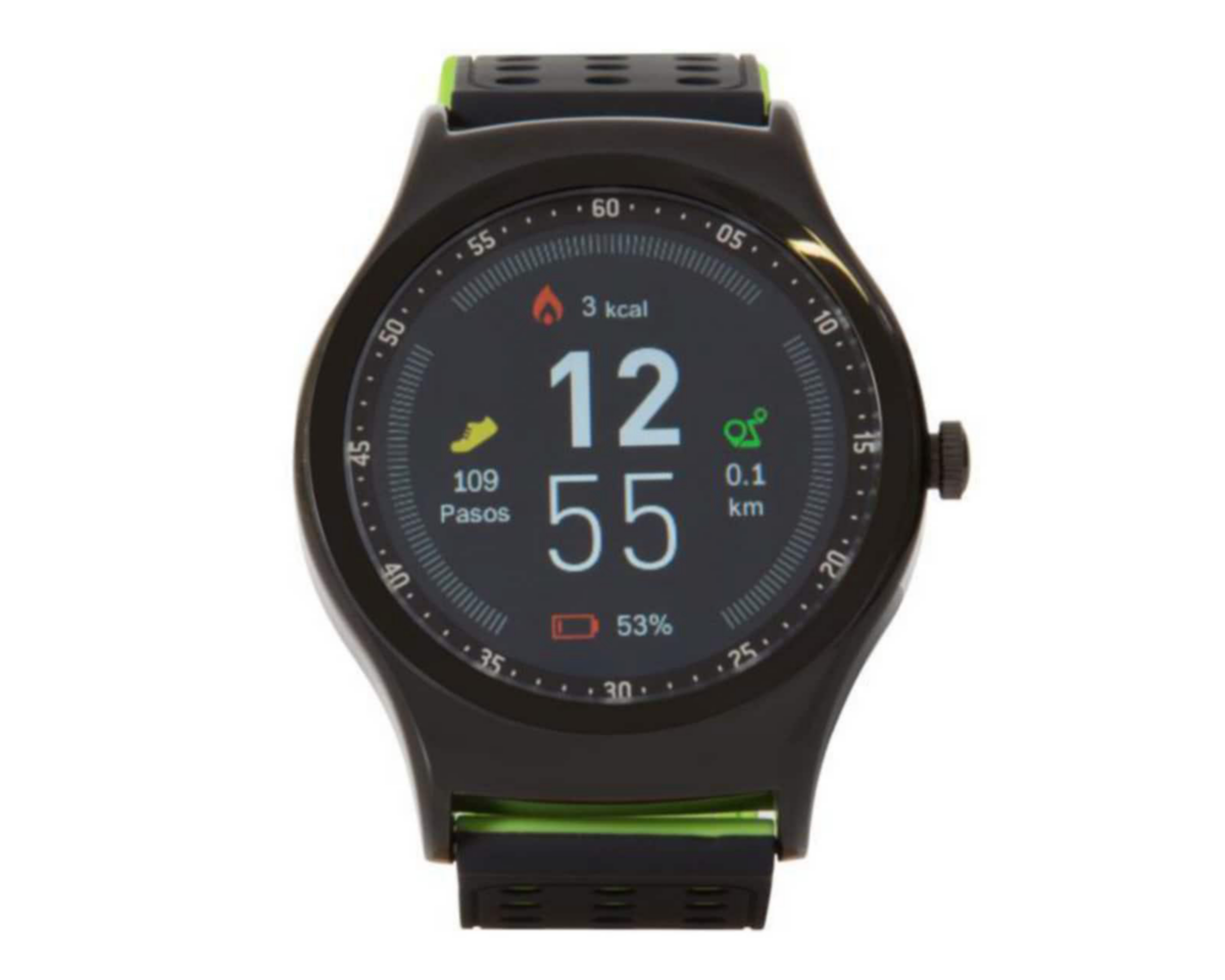 Foto 2 pulgar | Smartwatch Oplayer Negro