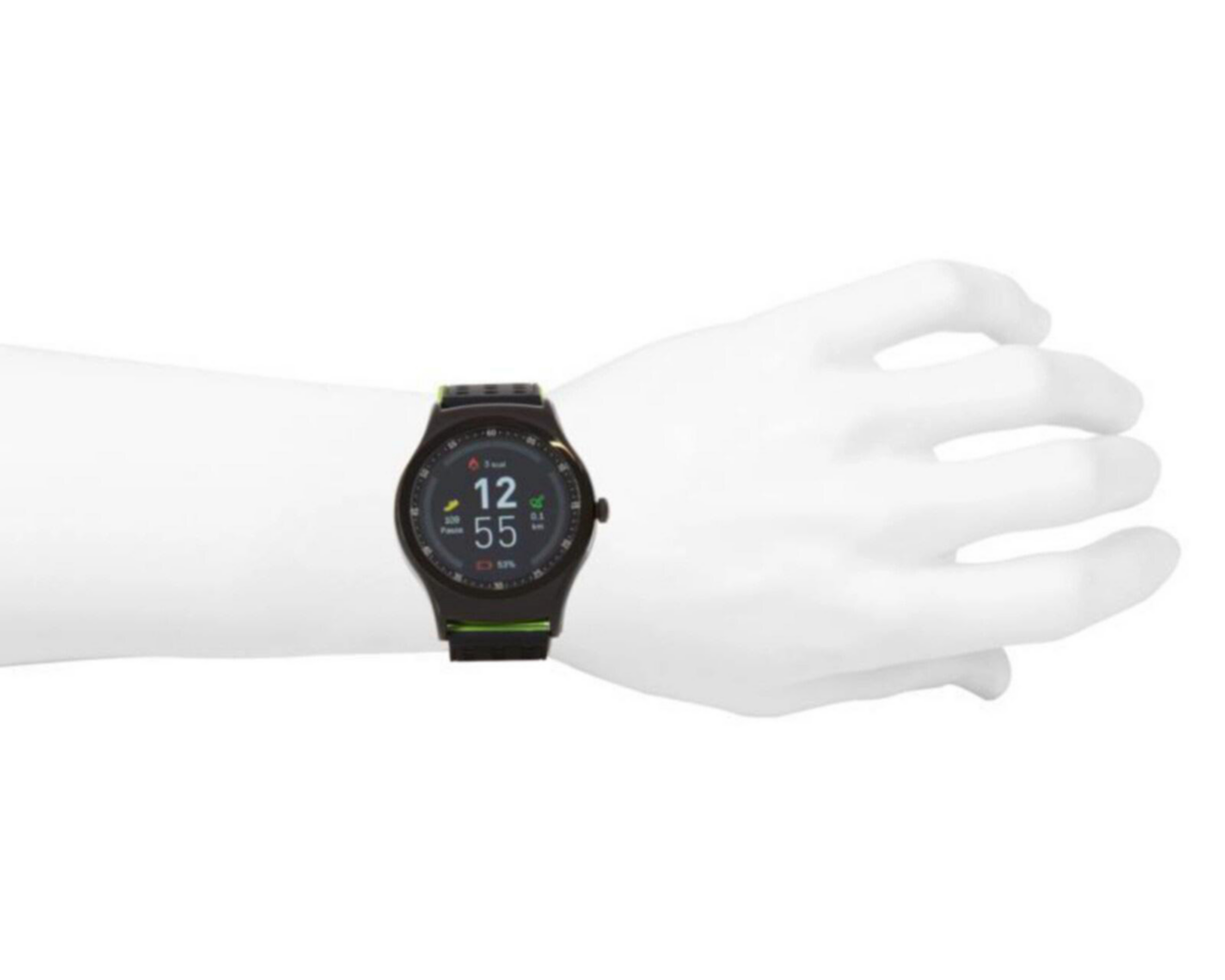 Foto 6 pulgar | Smartwatch Oplayer Negro