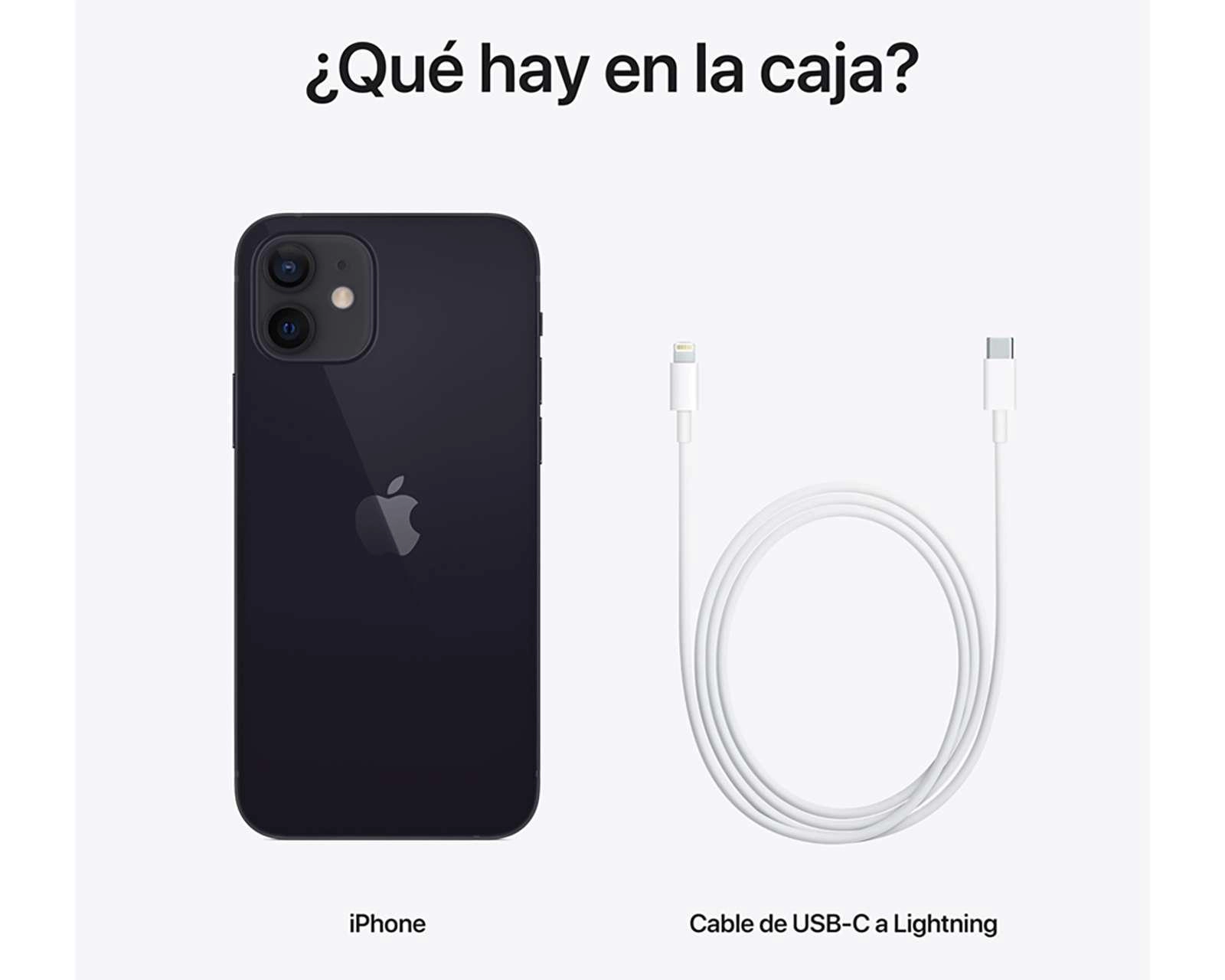 Foto 7 pulgar | Telcel Apple iPhone 12 64 GB Negro