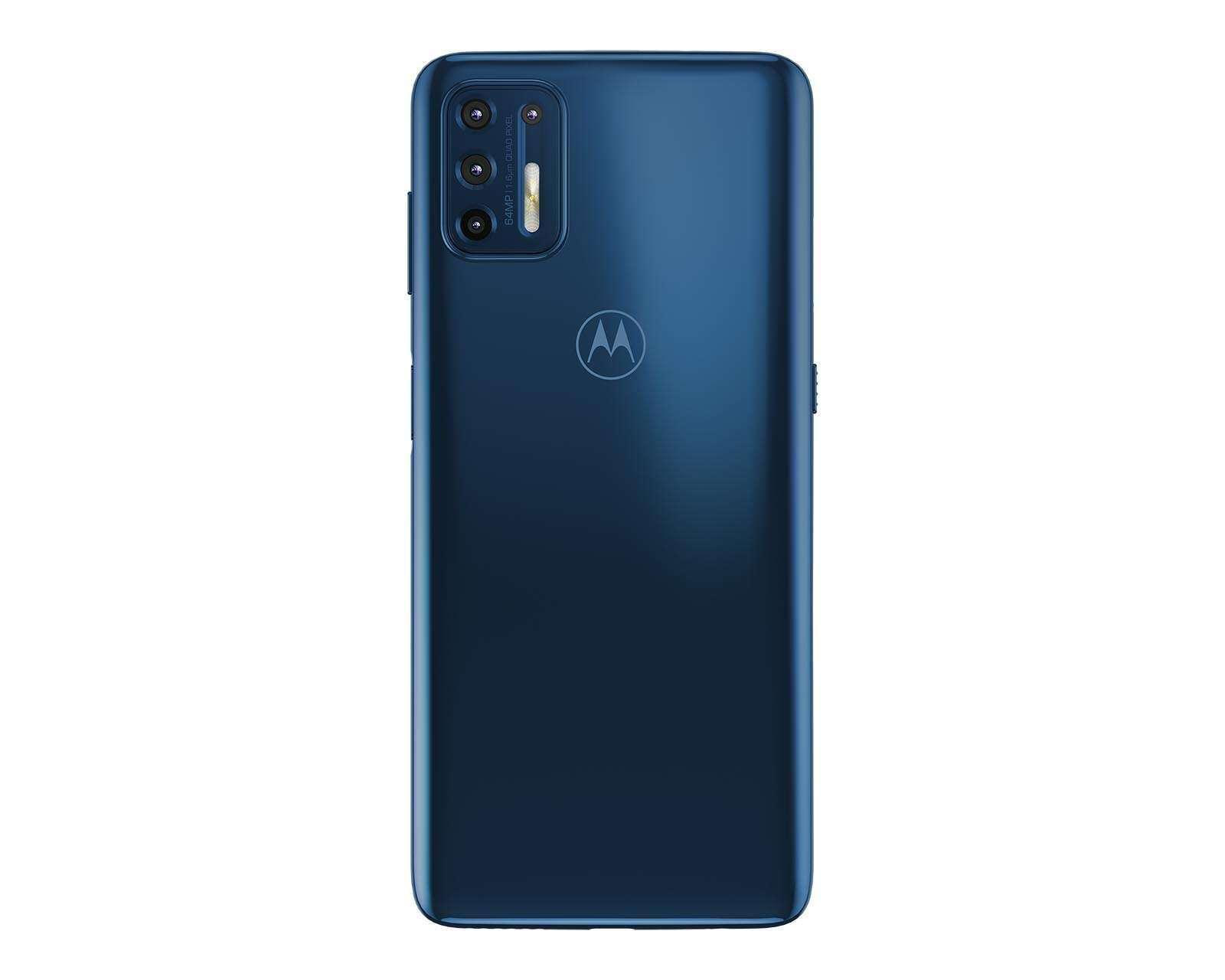 Foto 3 pulgar | Movistar Motorola Moto G9 Plus 128 GB Azul