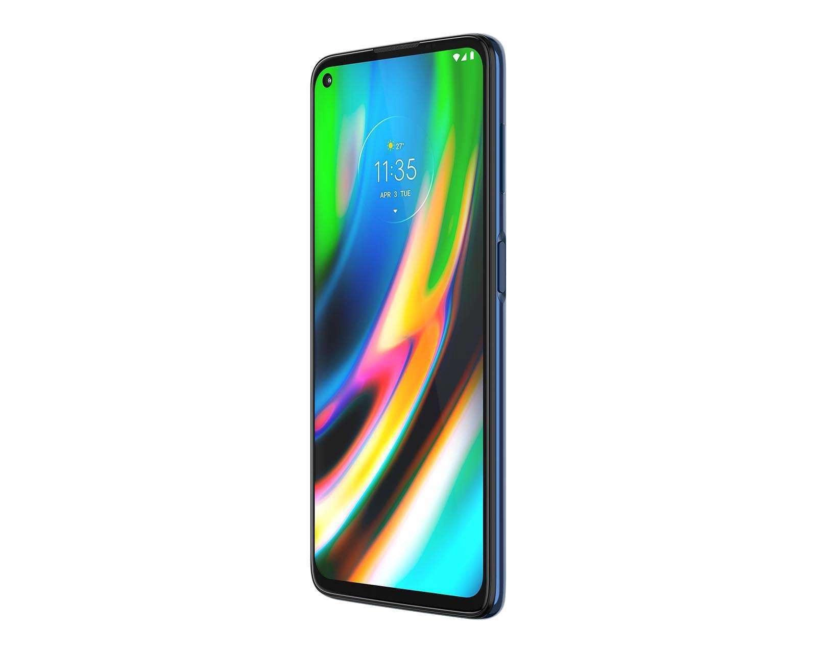 Foto 5 | Movistar Motorola Moto G9 Plus 128 GB Azul