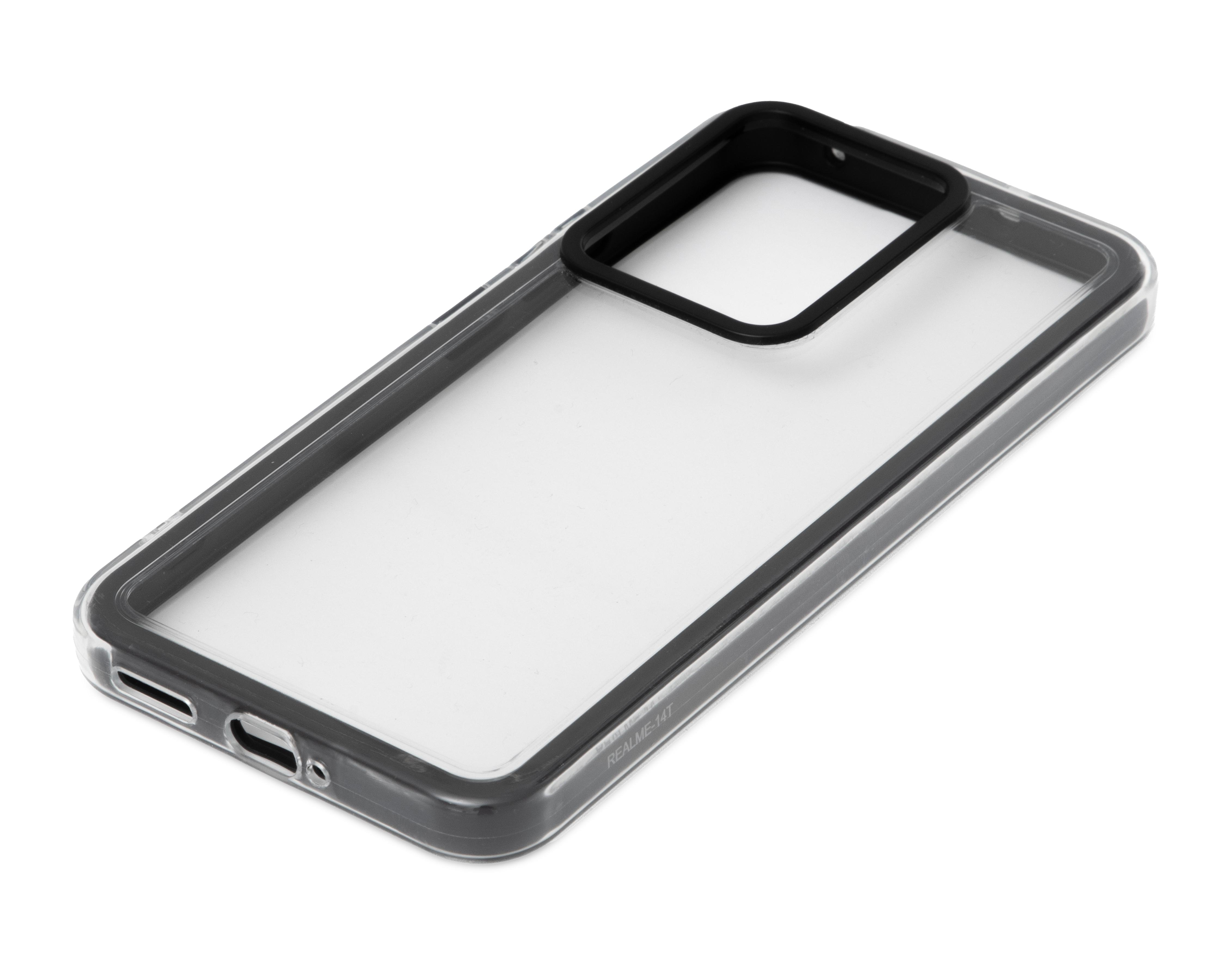 Foto 5 pulgar | Funda de Poliuretano con Negro Blob para Realme 14T