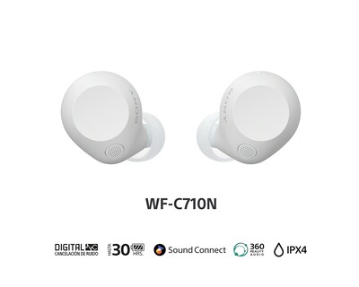 Foto 3 | Audífonos True Wireless Sony WF-C710N con Cancelación de Ruido