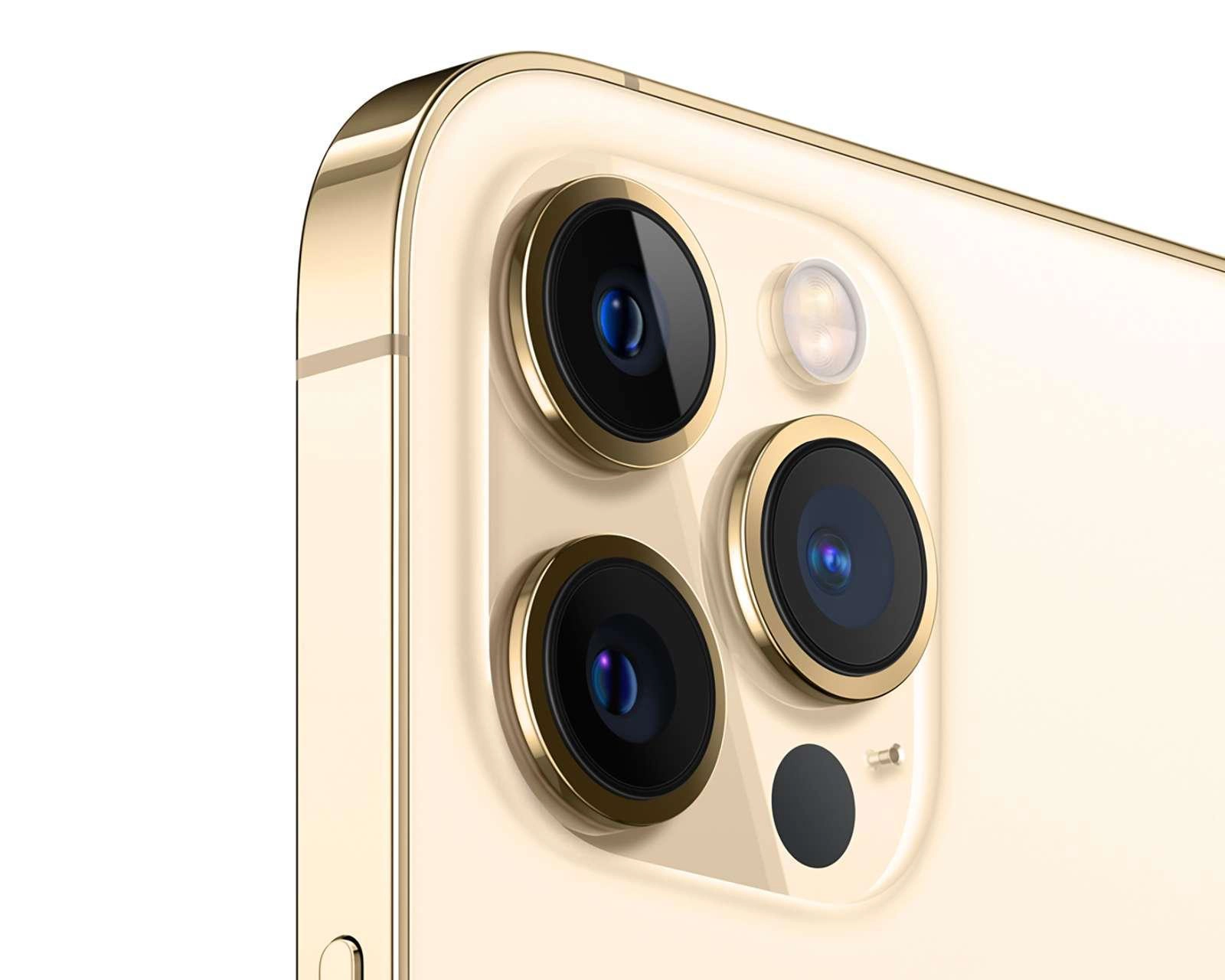 Foto 4 pulgar | Telcel Apple iPhone 12 Pro Max 128 GB Gold