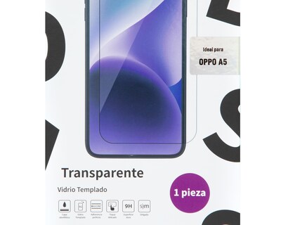 Foto 3 | Protector de Pantalla de Vidrio Templado Blob para OPPO A5