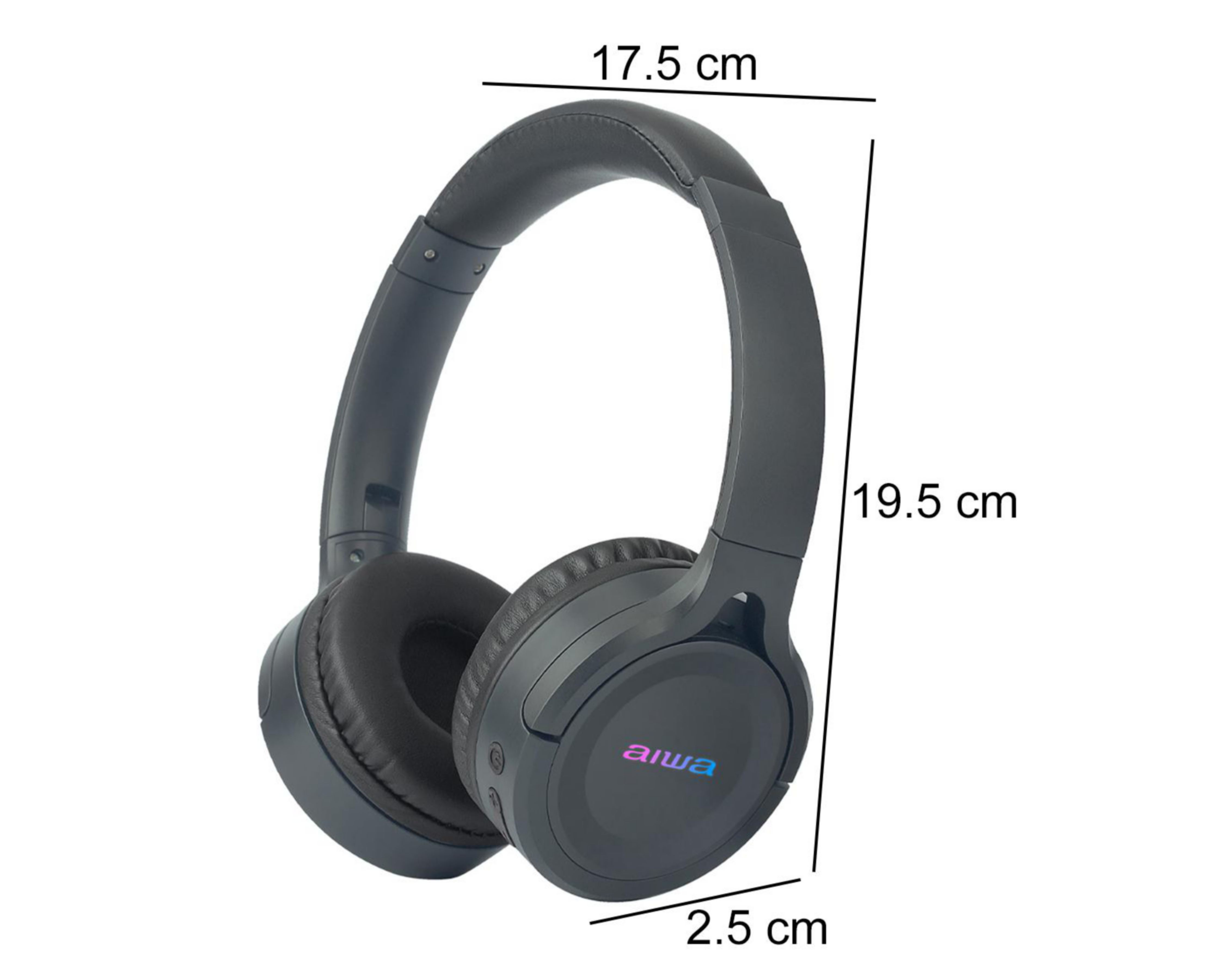 Foto 6 pulgar | Audífonos de Diadema Inalámbricos Aiwa AWK17G
